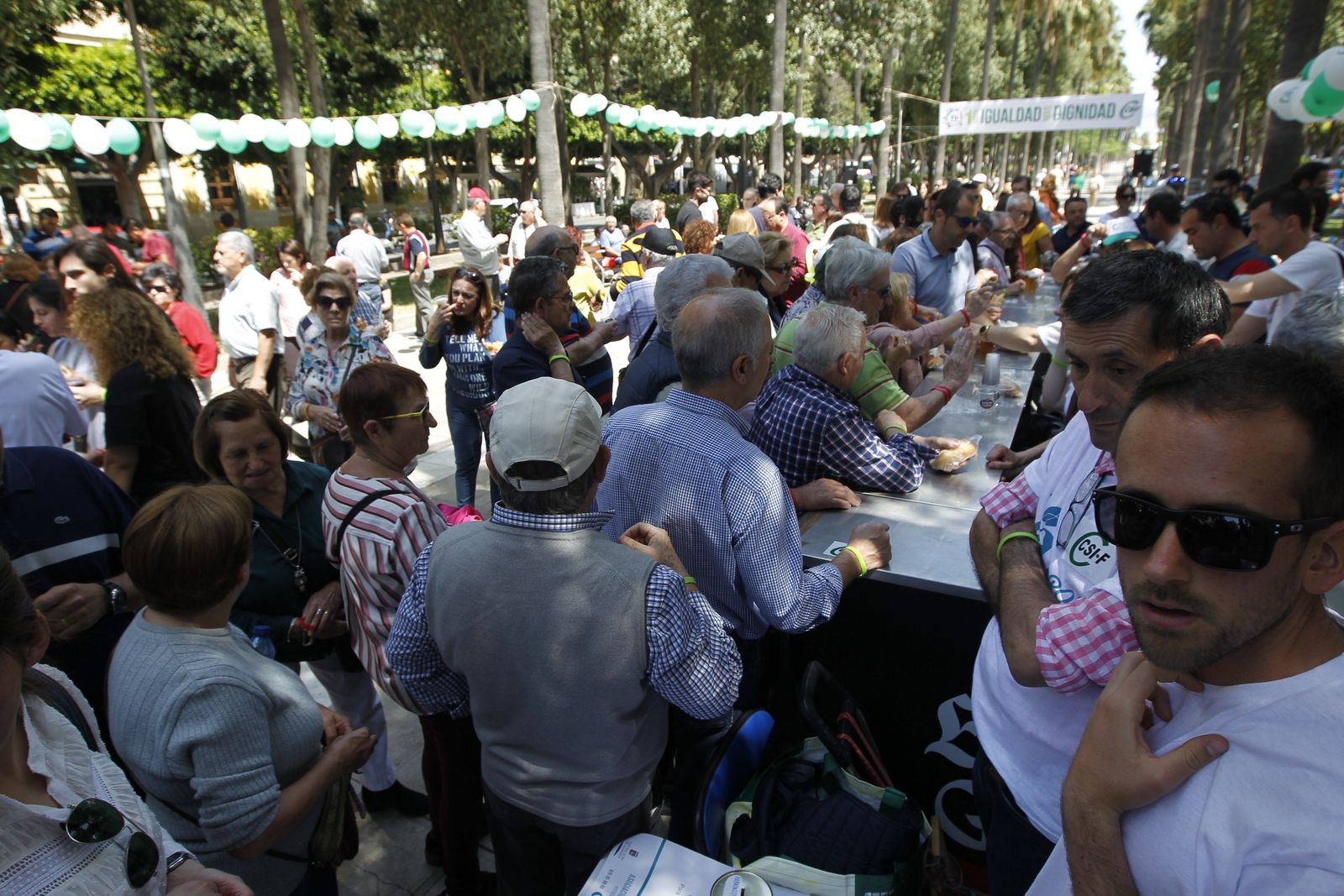 Fotogalería Manifestación del Primero de Mayo. Día Internacional de los Trabajadores. Almería