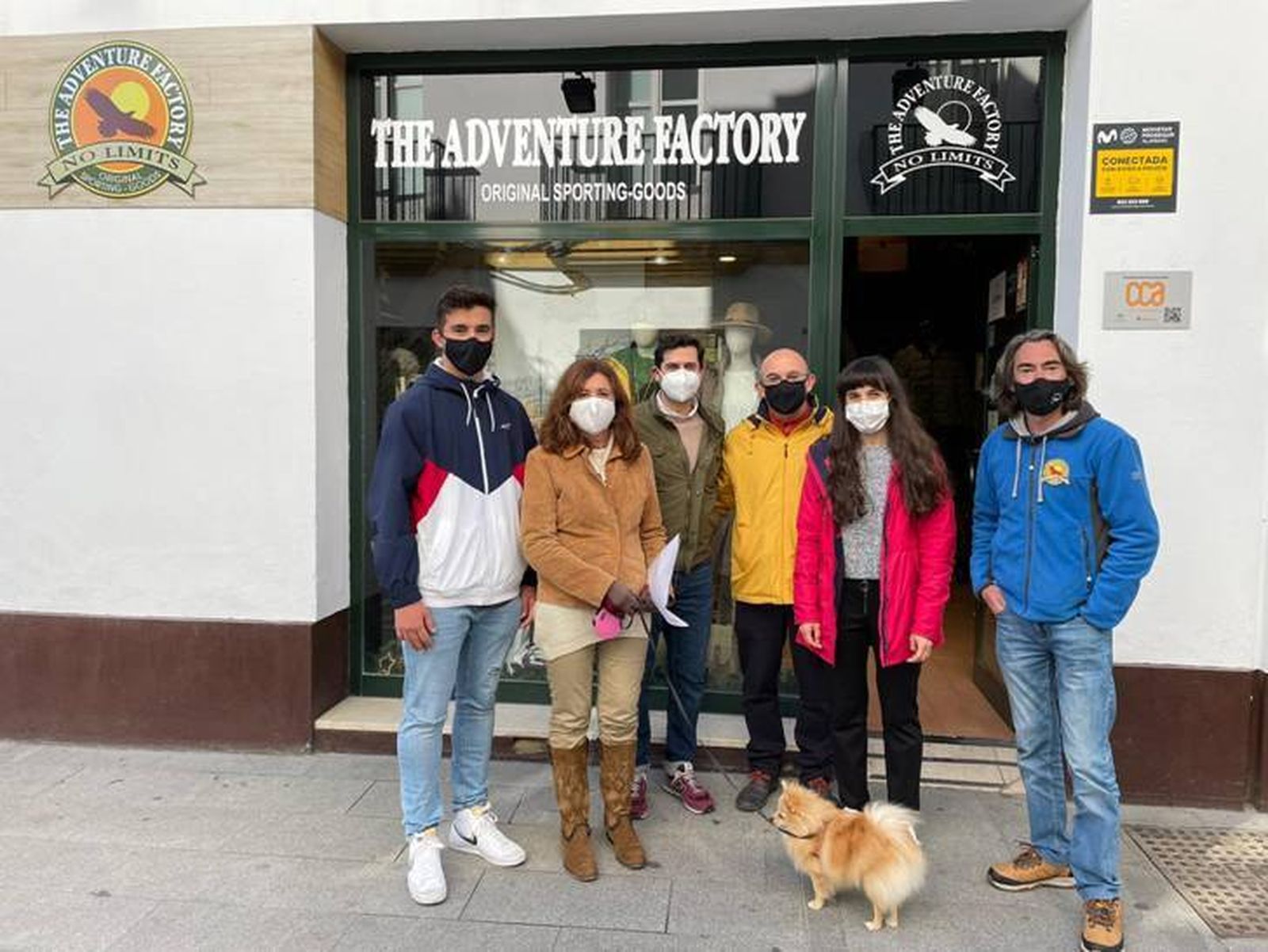 Una imagen de la entrega del premio, hace unos días.