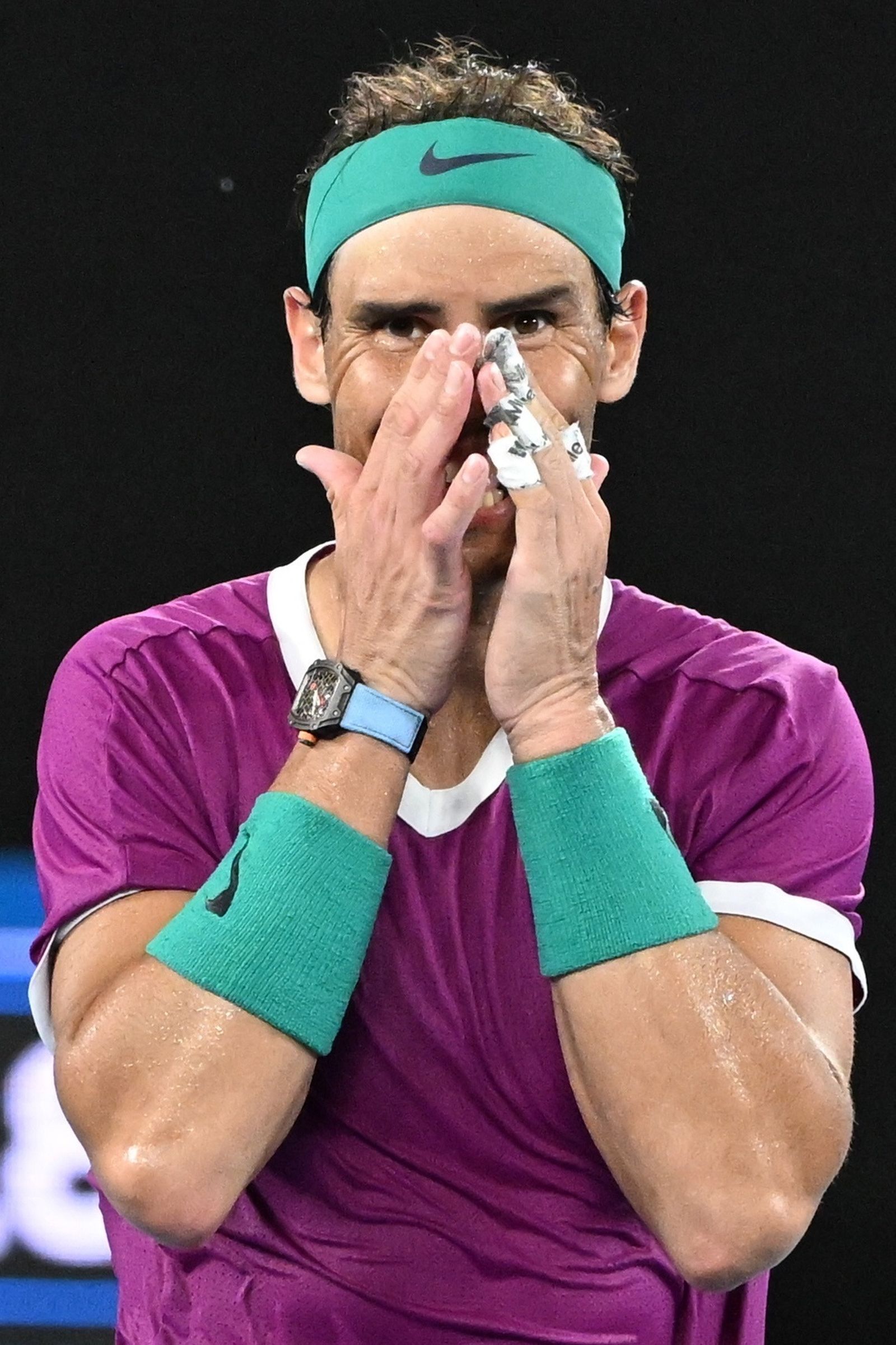 Las imágenes del histórico triunfo de Nadal sobre Medvedev (y 8)