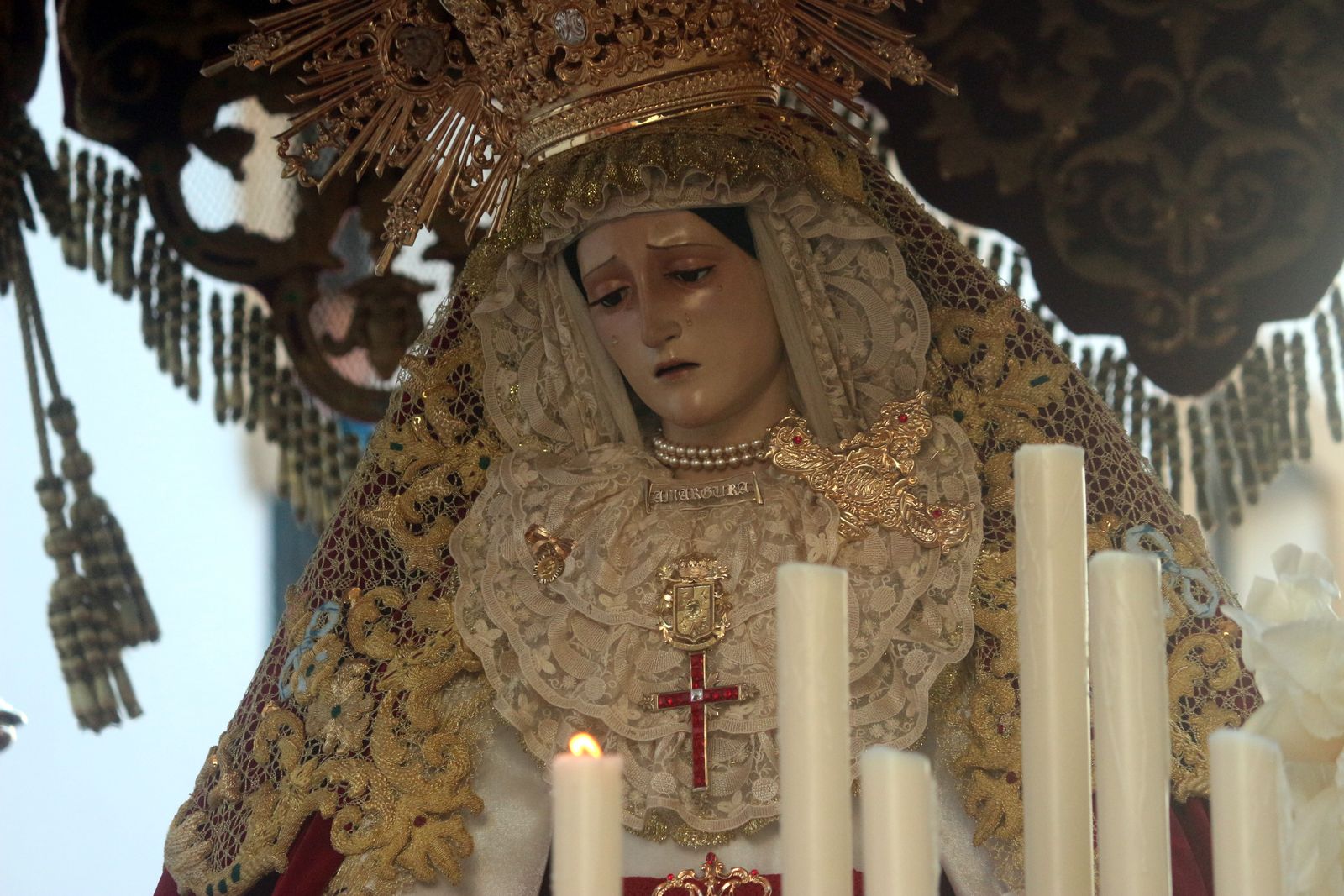 Las imágenes del Miércoles Santo en Puerto Real: Hermandad de la Vera-Cruz