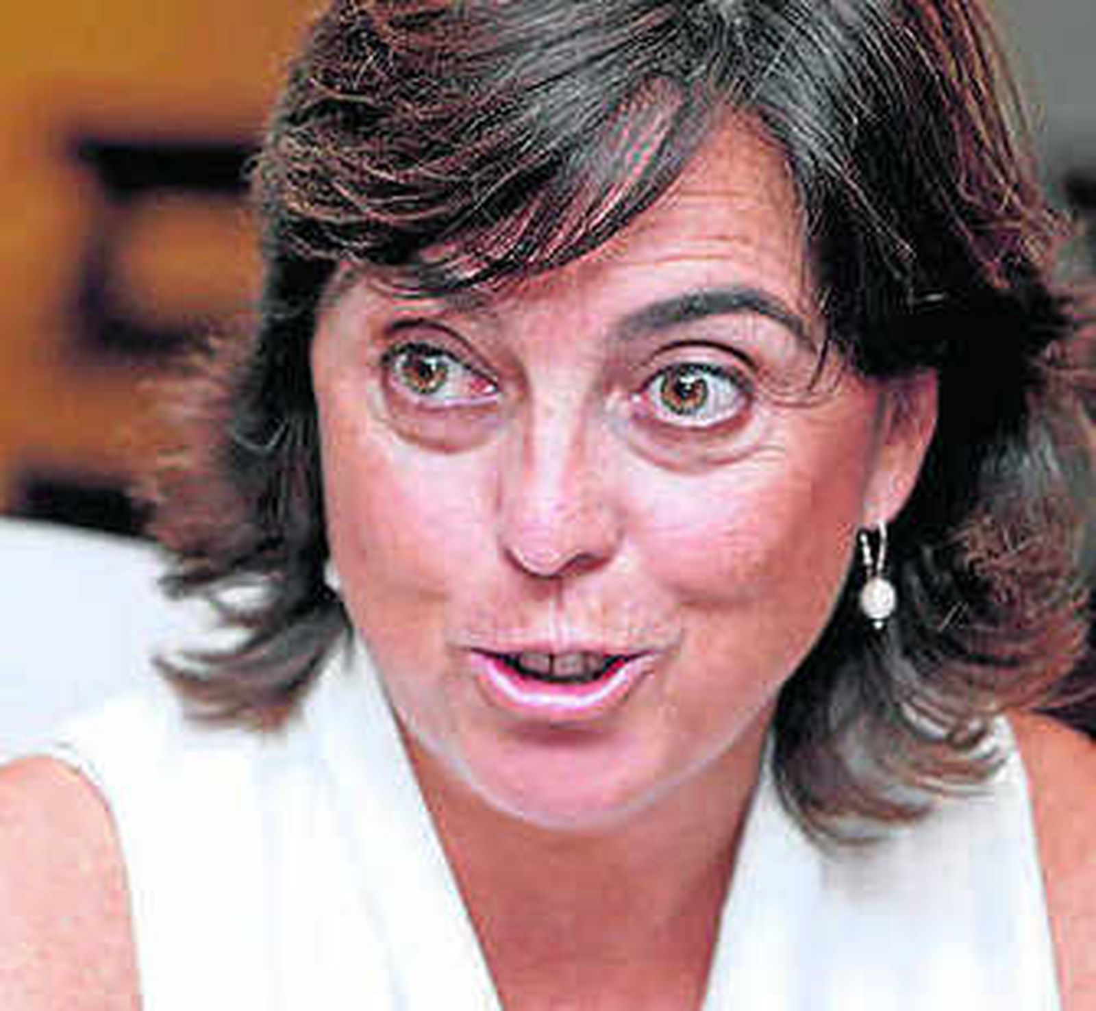 Salud González, durante su entrevista a Diario de Cádiz.