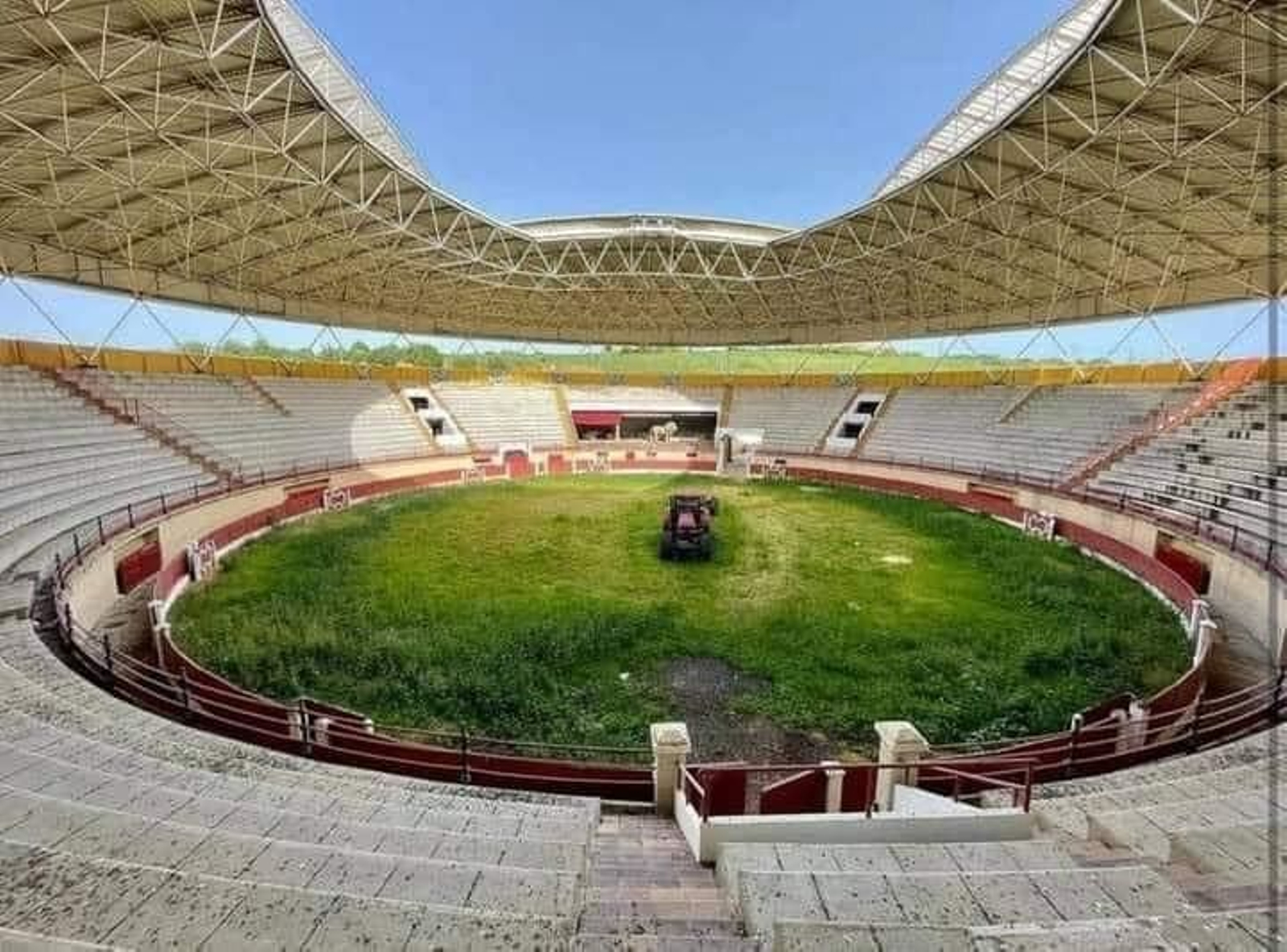 El estado actual de la plaza de toros La Montera.