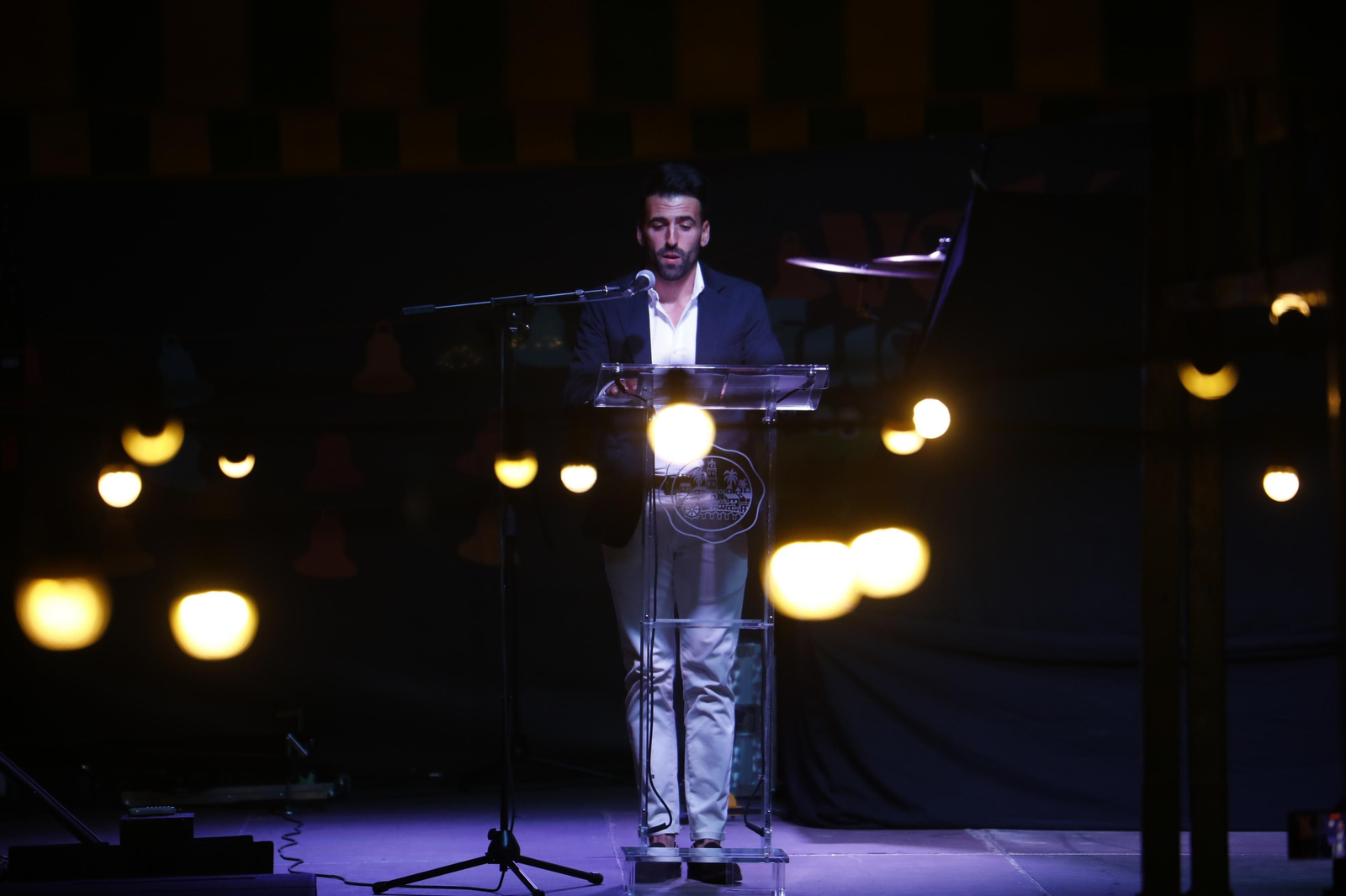 Juan Rafael Fuentes pregona la Velá de la Fuensanta, en imágenes