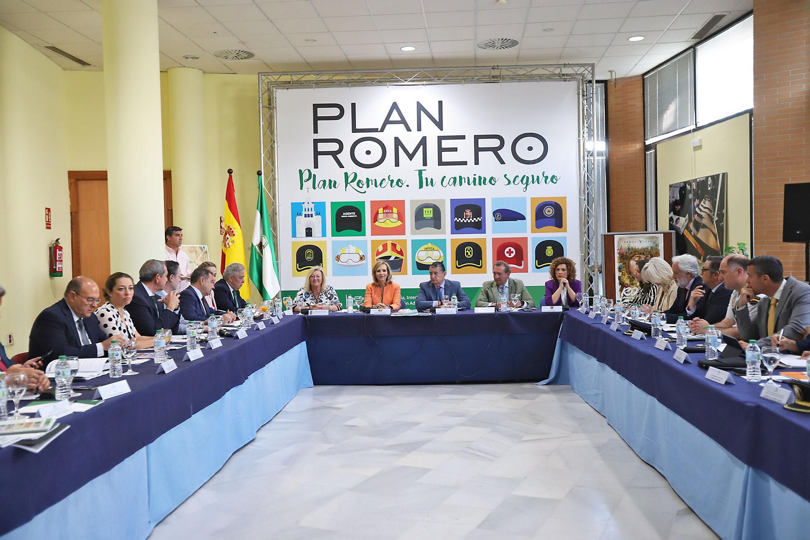 Imágenes de la reunión del Comité Asesor del Plan Romero 2023.