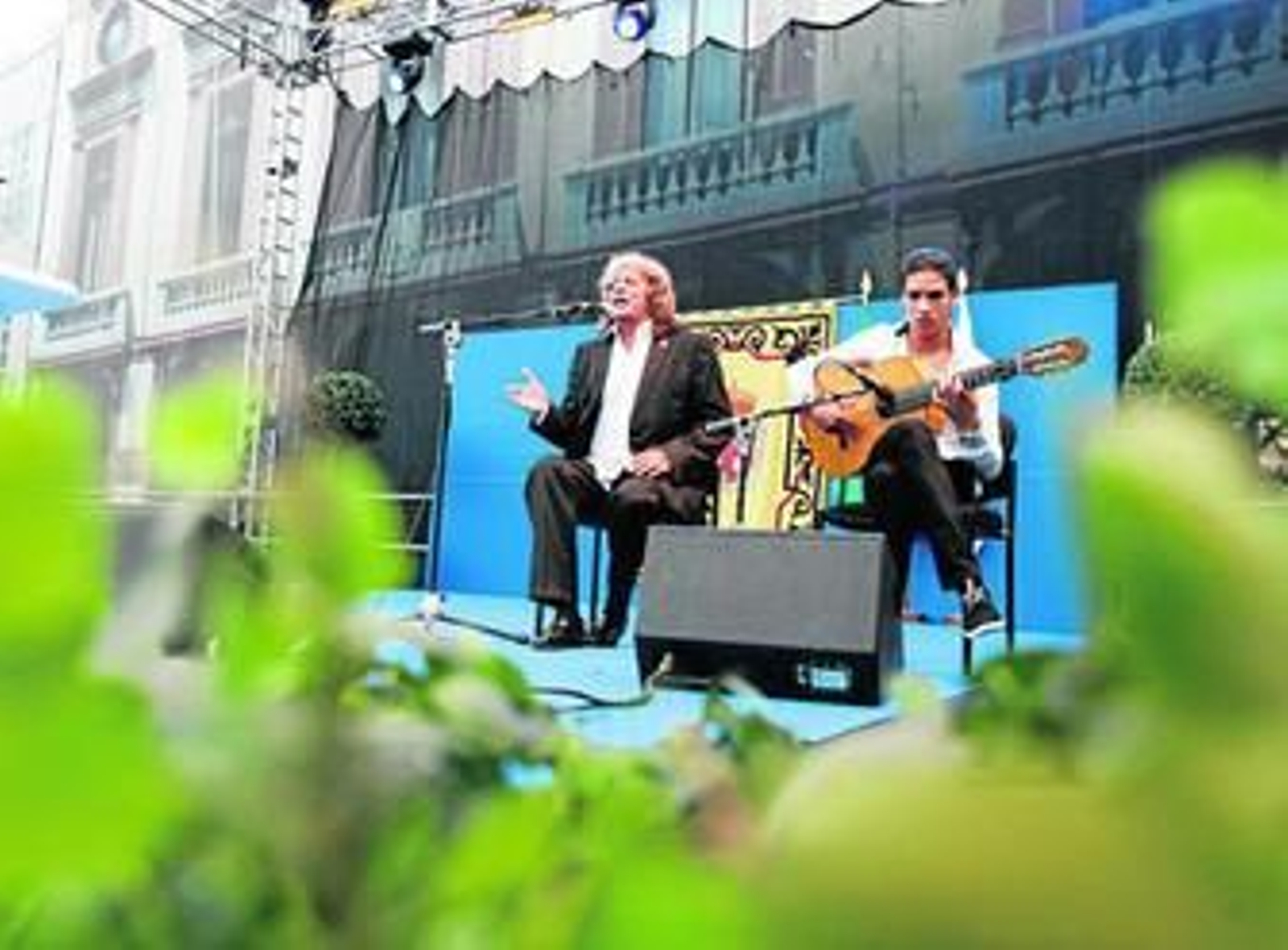 José Mercé interpretó dos cantes y un fragmento de su éxito 'Aire'.