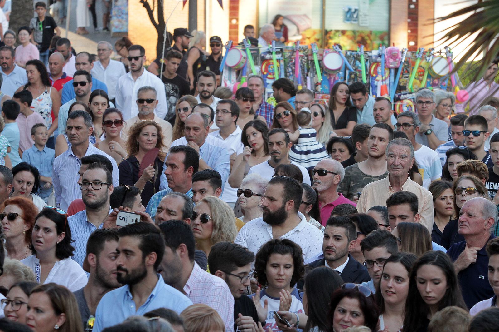 Imágenes del Señor de Pasión en la procesión del centenario de la hermandad