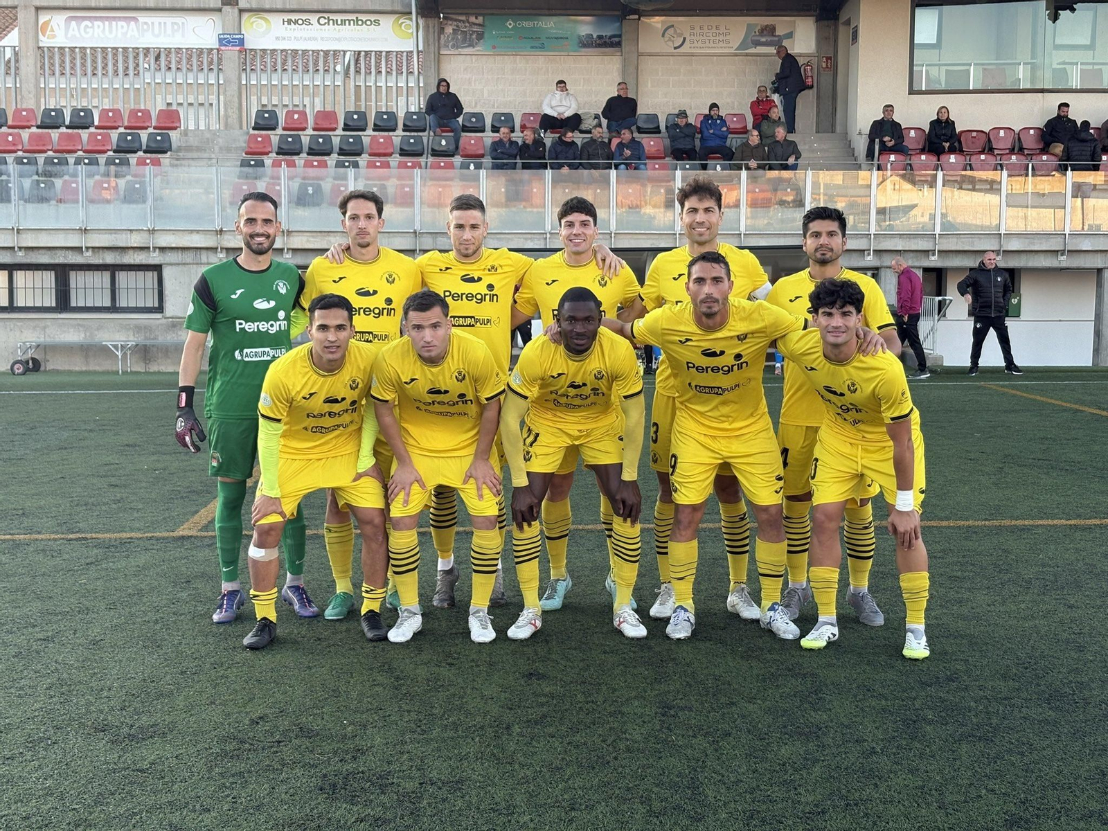 Once presentado por el conjunto almeriense en su encuentro disputado en el San Miguel frente al Santomera.
