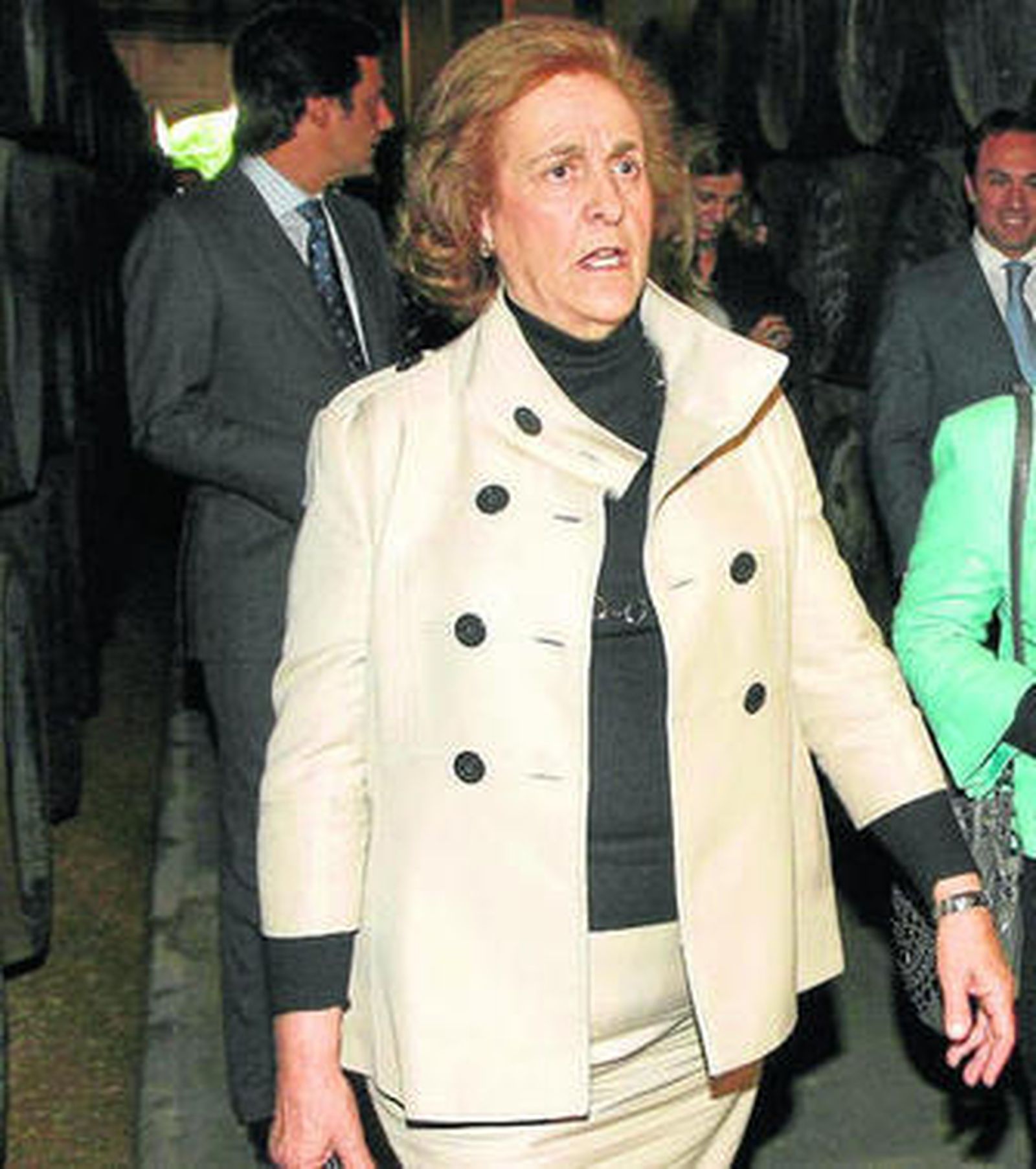 Teresa Rivero, presidente del Rayo Vallecano.