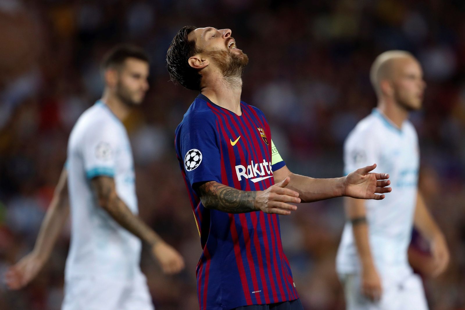 Las imágenes del Barcelona-PSV