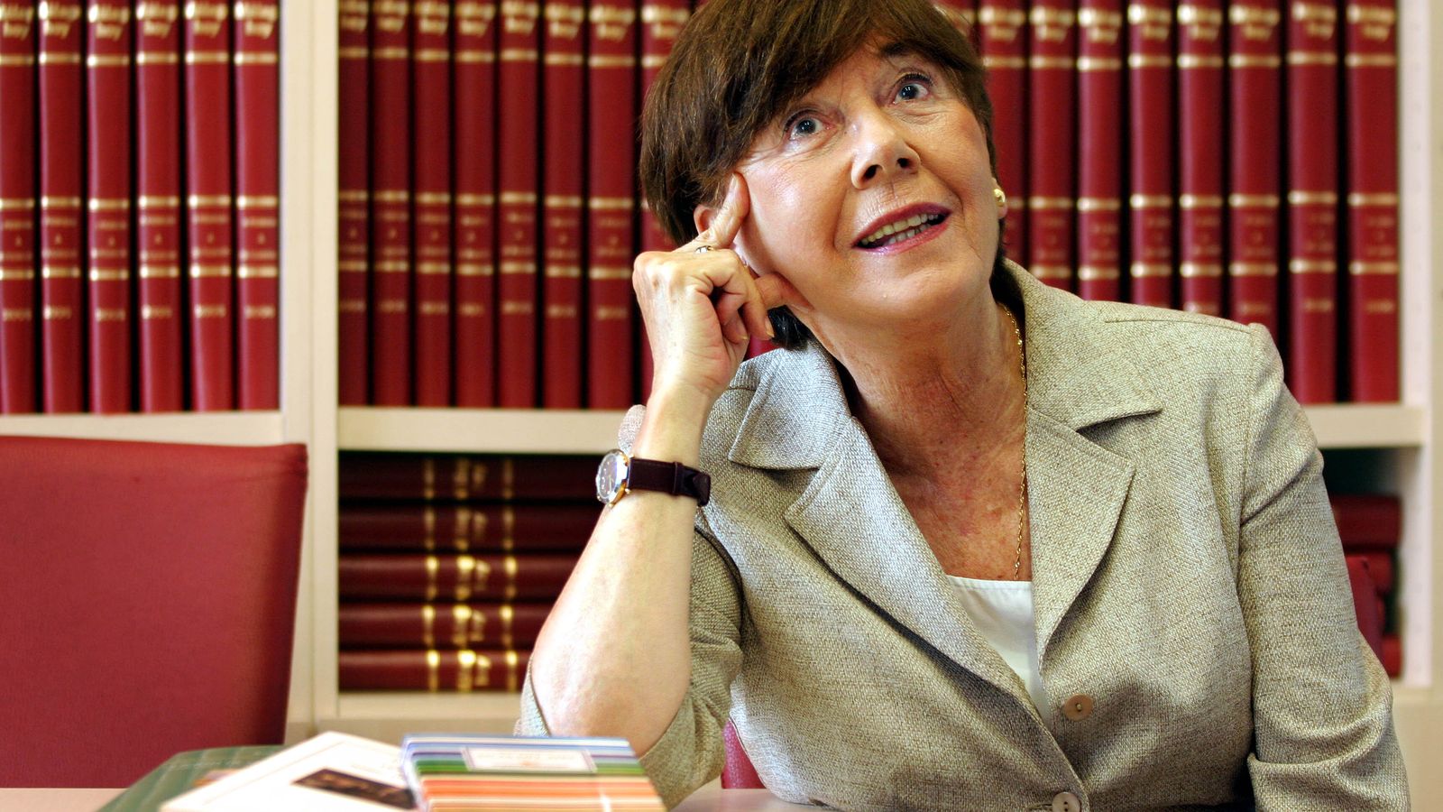 Rosa Romojano, en una entrevista concedida al Grupo Joly en 2008.