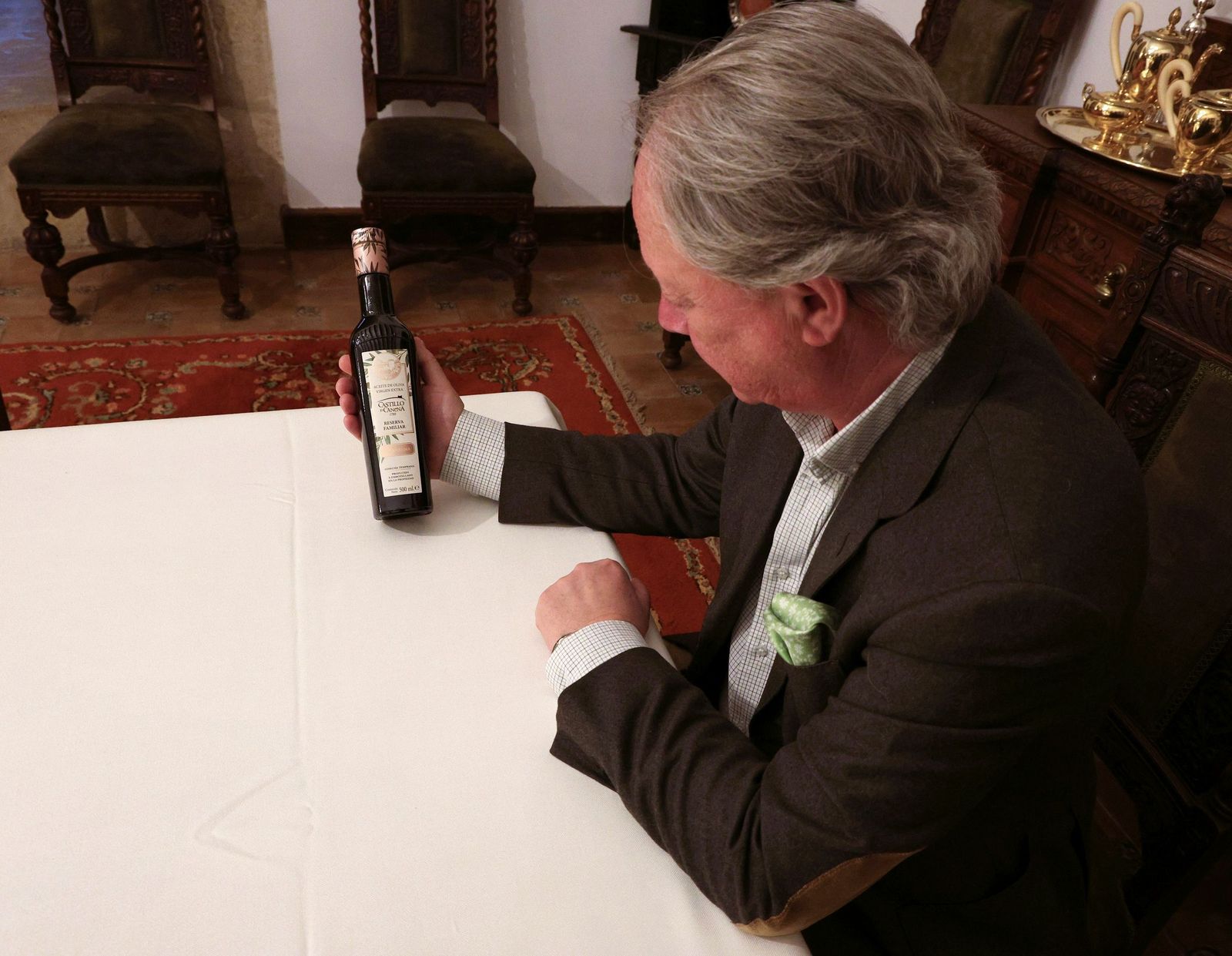 Francisco Vañó, propietario junto a su hermana Rosa de la aceitera Castillo de Canena