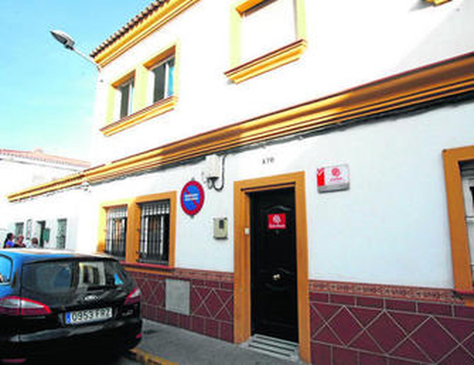 Instantánea del edificio donde está situado el Hogar Betania.