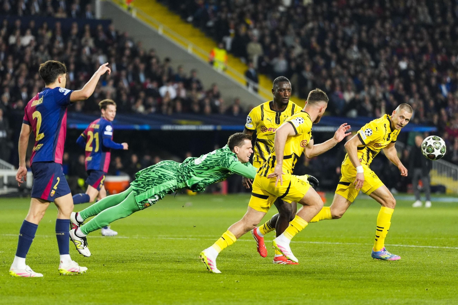 Las mejores fotos del Barcelona - Borussia Dortmund