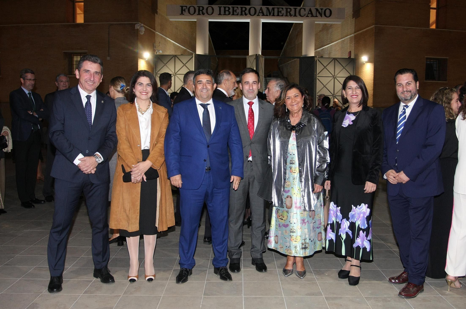 Imágenes de la recepción a los invitados a la gala del 40 aniversario de Huelva Información