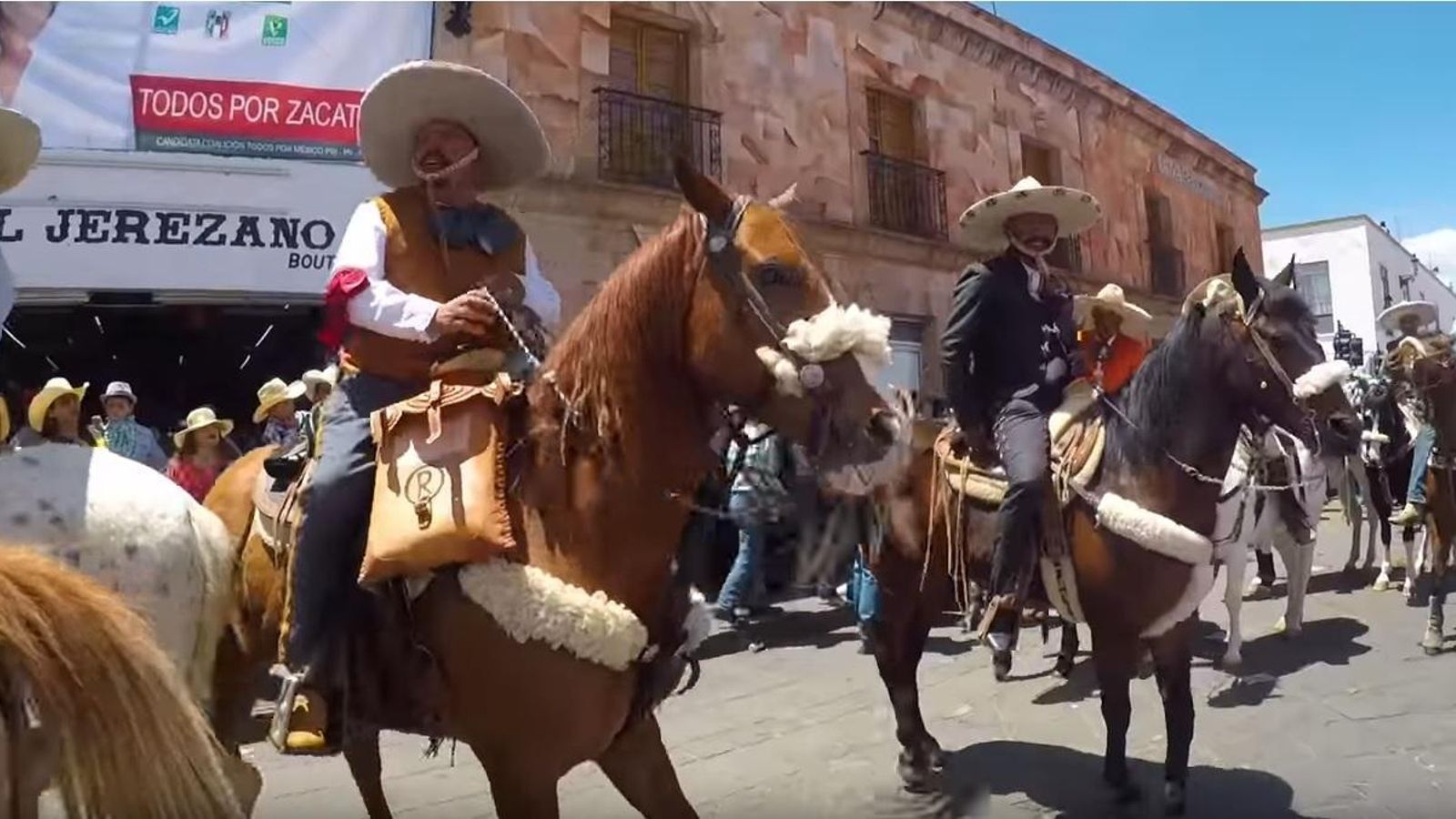 Los caballos de Jerez, en México, el sábado de Gloria.