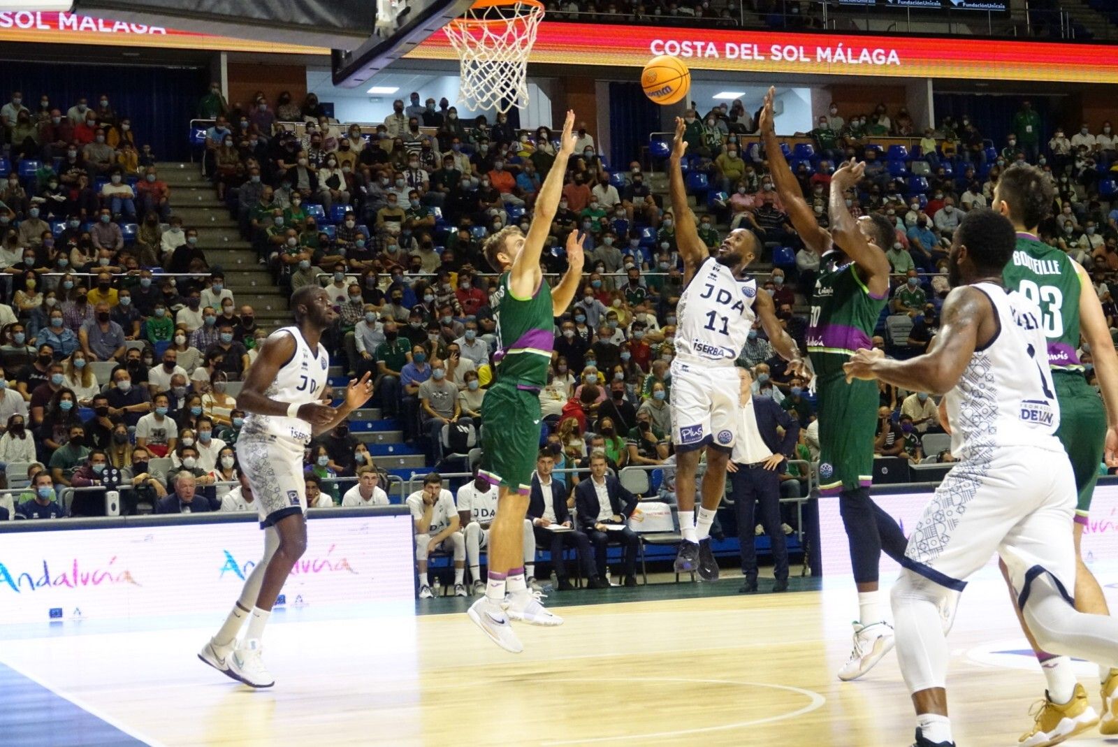Las fotos del Unicaja-Dijon
