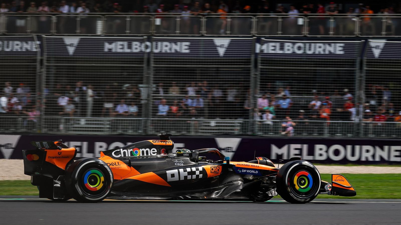 Los fotos del arranque de la Fórmula 1 en Melbourne