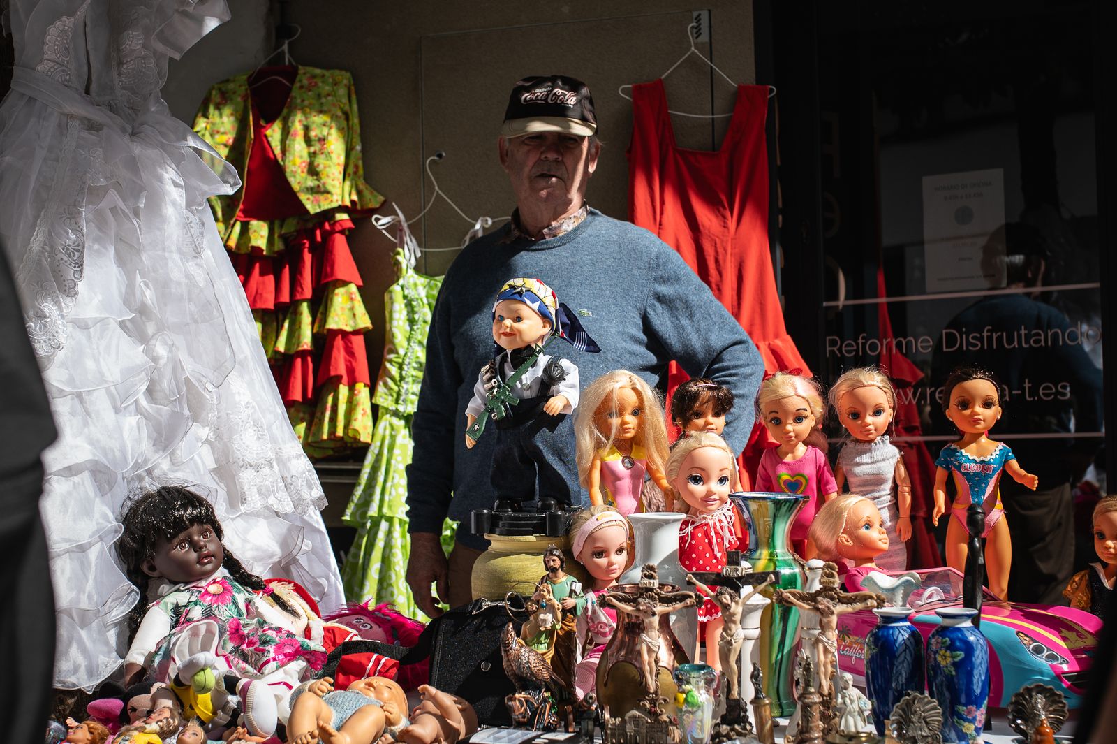 Una mañana en el mercado del jueves de la calle Feria