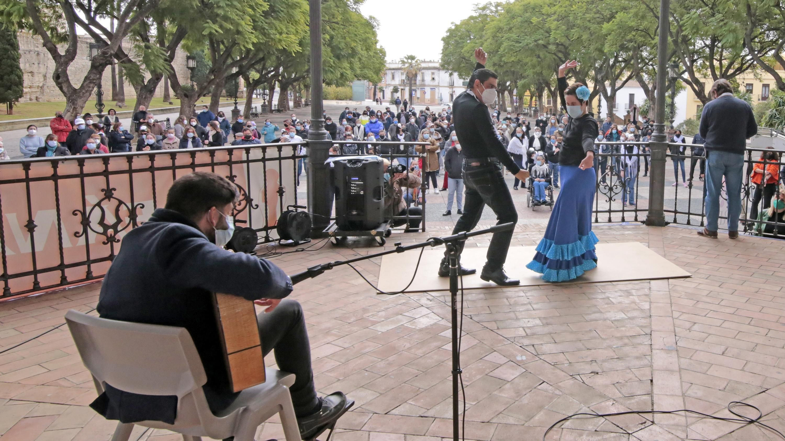 Las mejores imágenes del Flashmob flamenco de Afanas