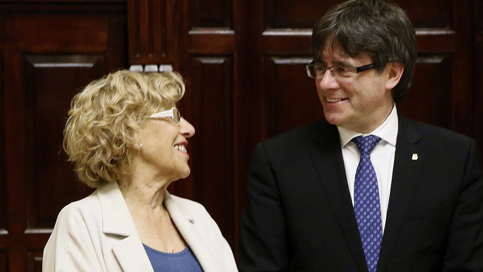 Puigdemont y Carmena