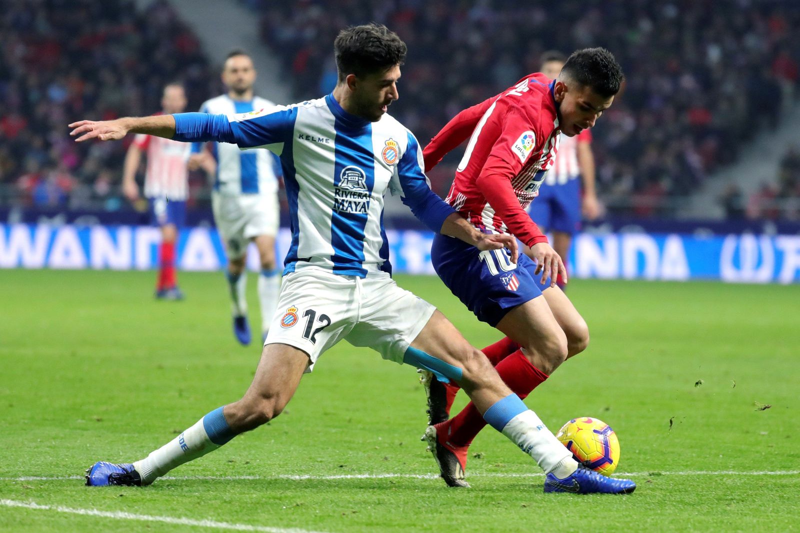 Las imágenes del Atlético-Espanyol