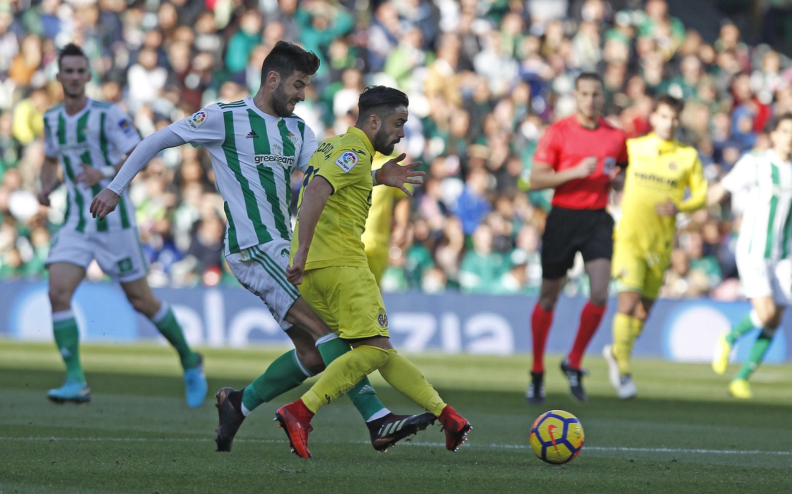 El Real Betis-Villarreal, en imágenes
