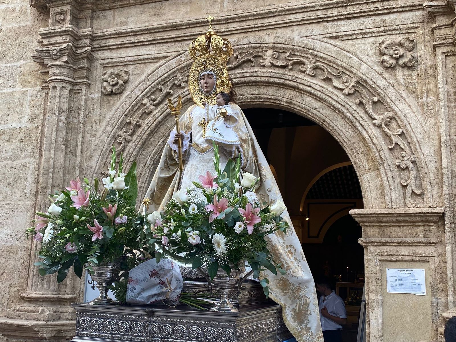 El broche de oro, la procesión de la Virgen de la Fuensanta
