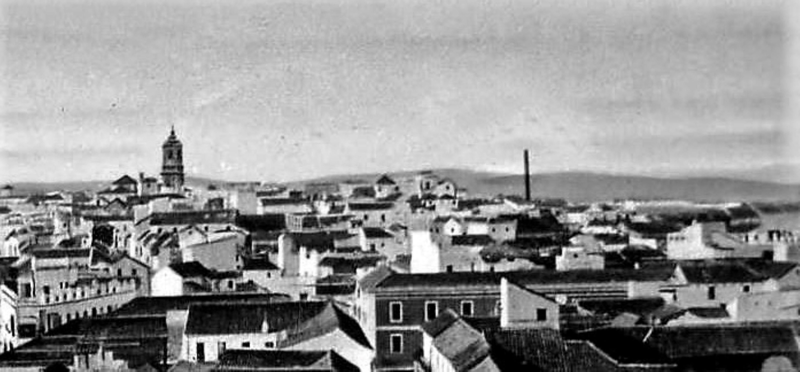 Vista de la Algeciras de la época.