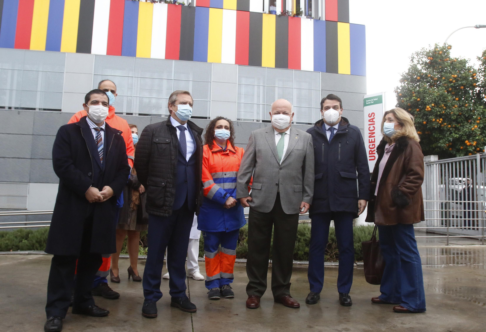 Inauguración de las obras de reforma del punto de urgencias del Sector Sur de Córdoba