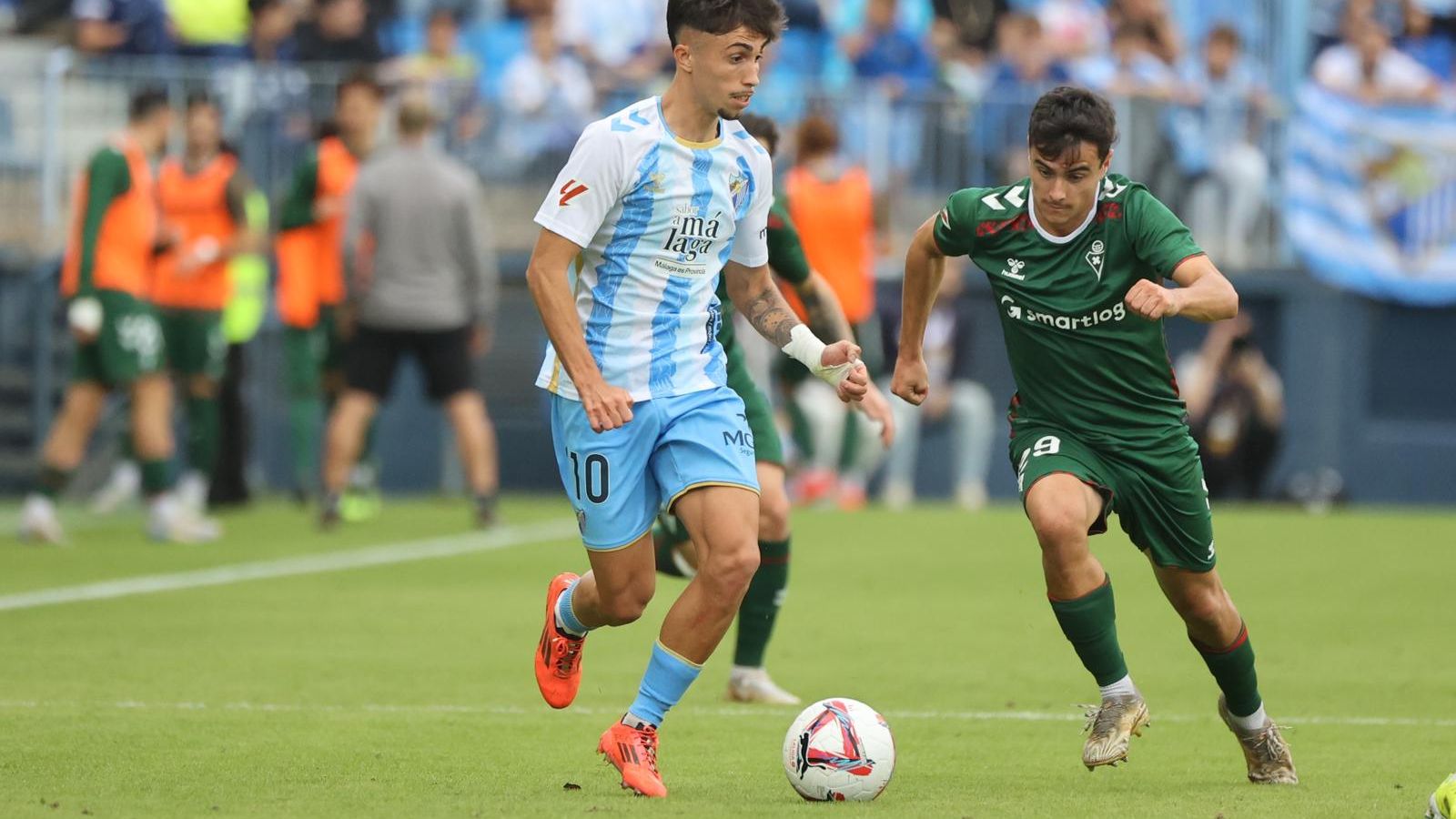 El Málaga CF - Eibar, en fotos