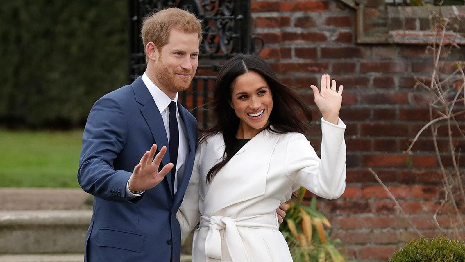 Harry y Meghan el día de la pedida de matrimonio