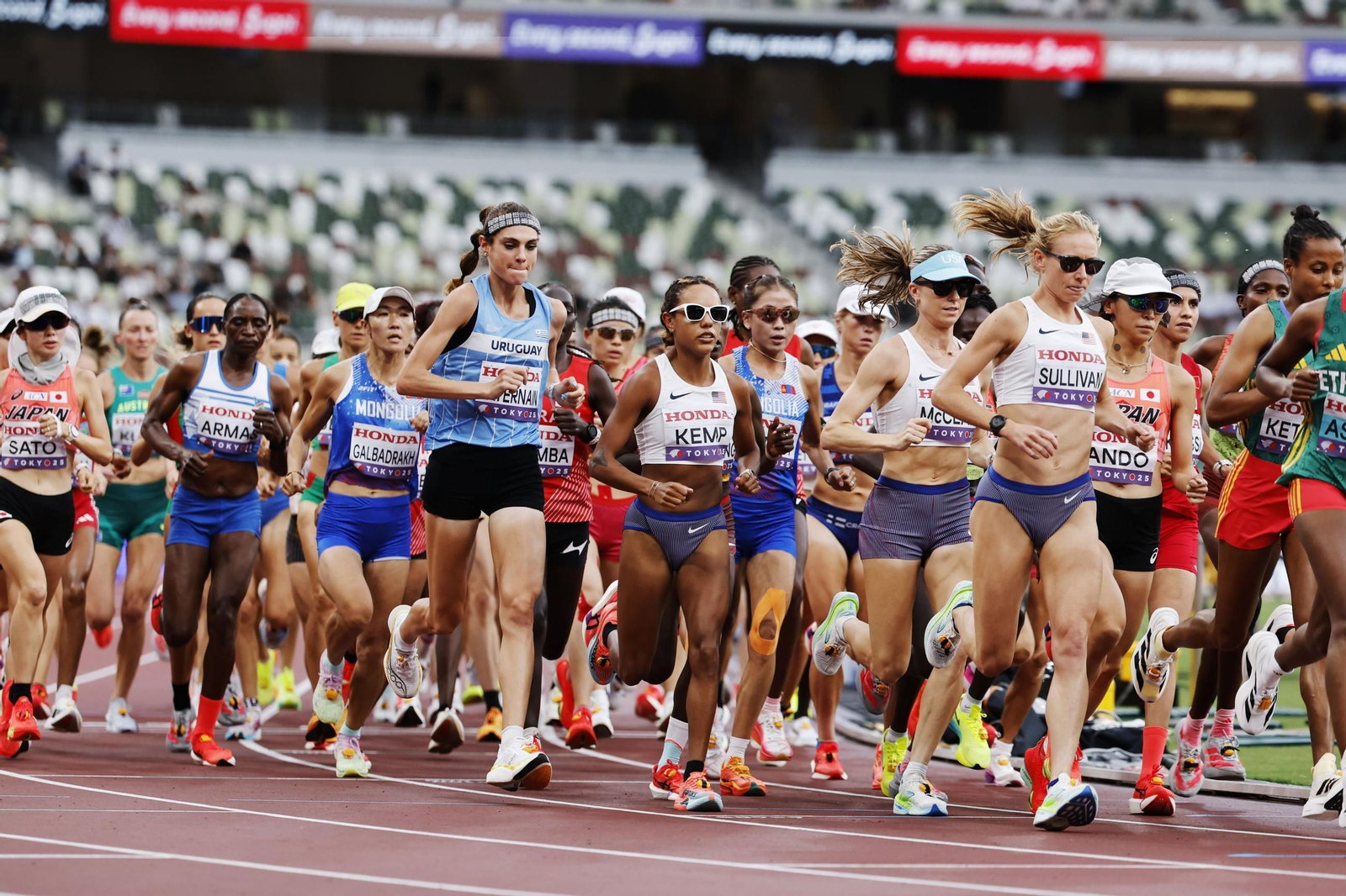 Las mejores imágenes del triunfo de Seville en 100 metros y del resto del Mundial de atletismo