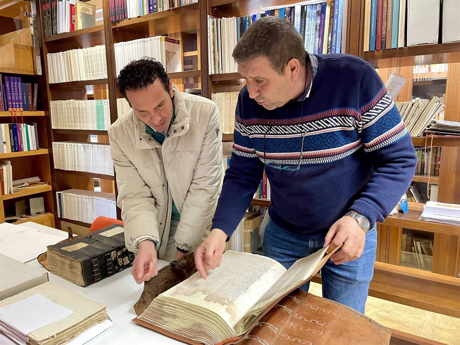 Son dos los libros sobre los que se ha trabajado.