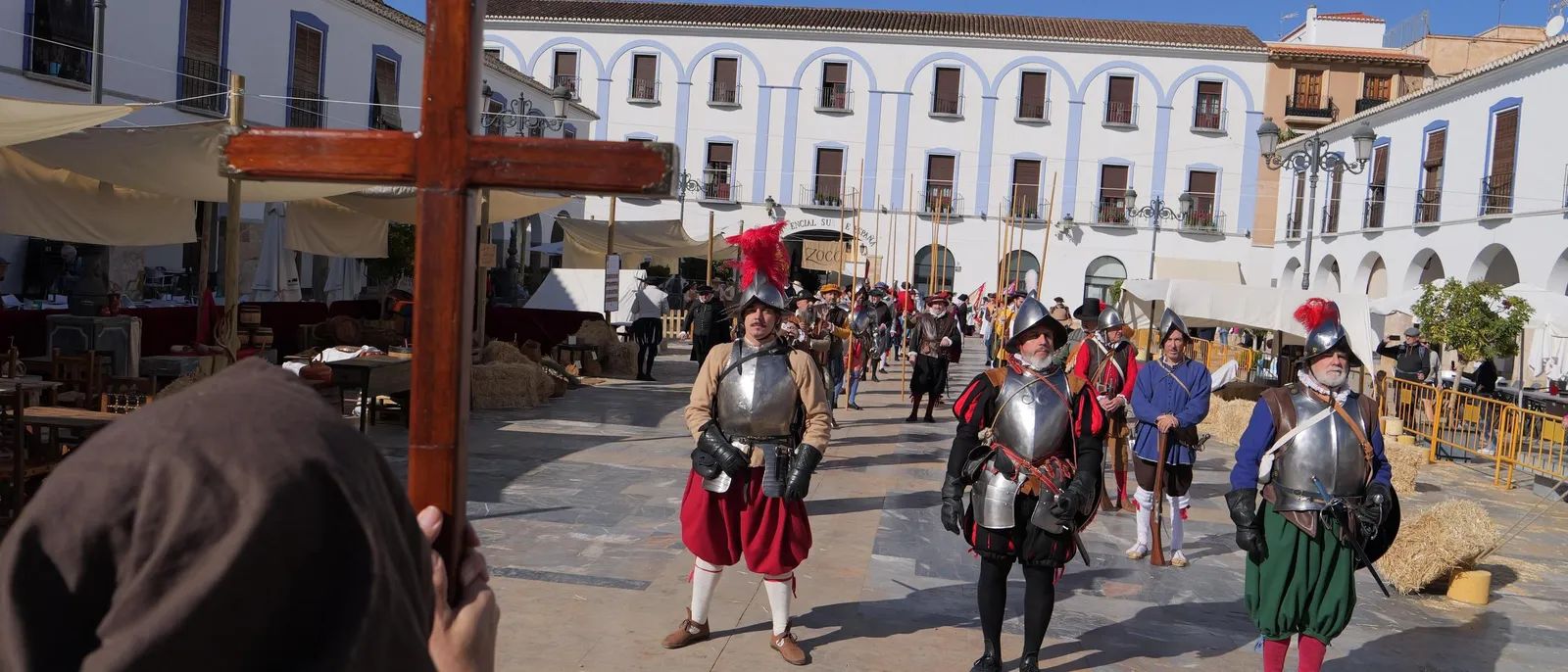 Imagen de la celebración del año pasado de la recreación histórica en Berja.