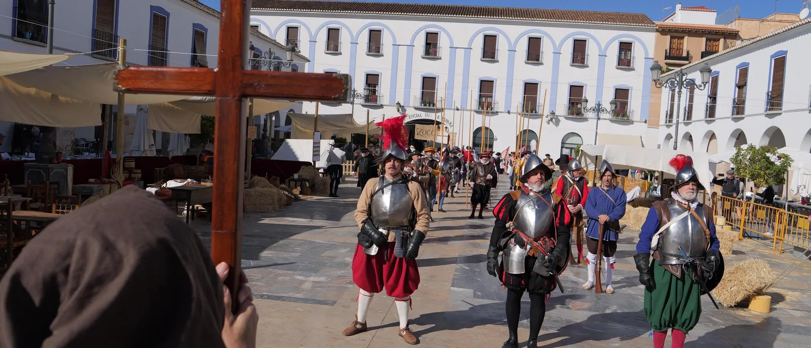 Imagen de la celebración del año pasado de la recreación histórica en Berja.