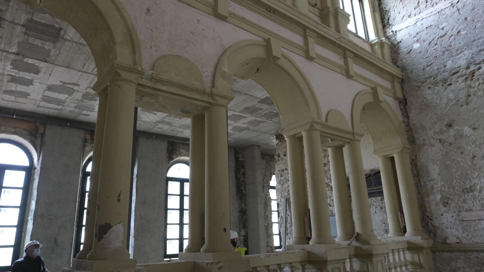 La antigua zona de Alcaldia, antesala al despacho del regidor