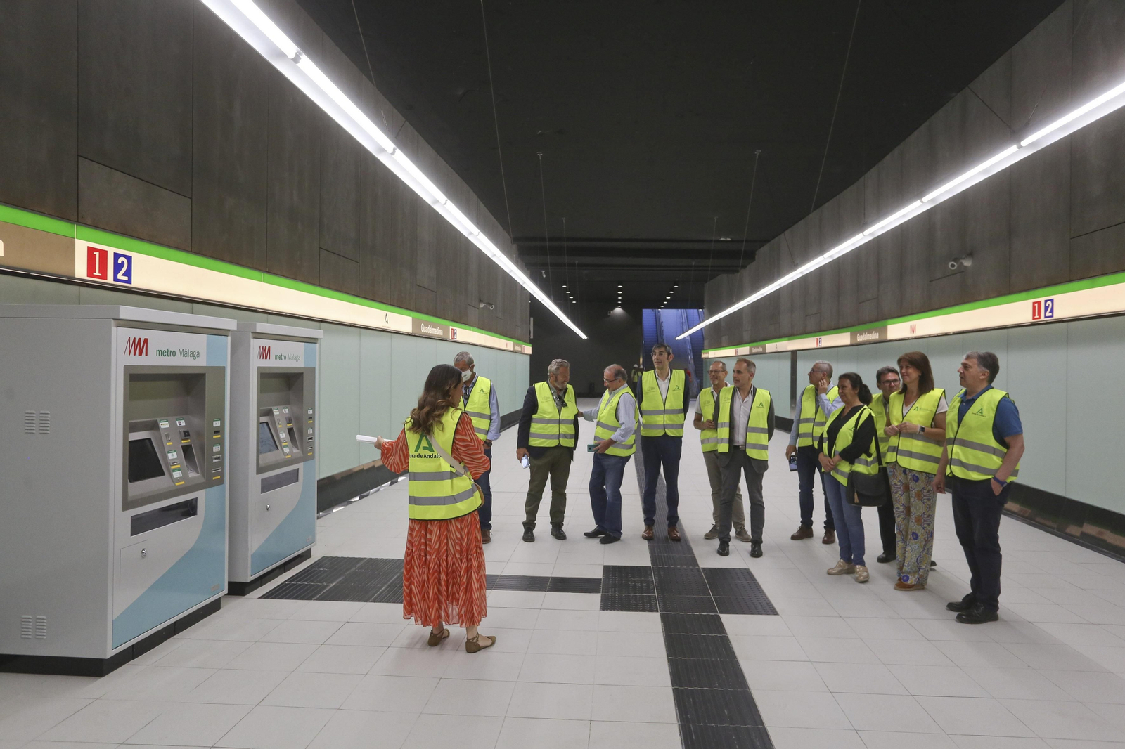 El Metro al Centro de Málaga: fotos de las estaciones Atarazanas y Guadalmedina El Metro al Centro de Málaga: fotos de las estaciones Atarazanas y Guadalmedina