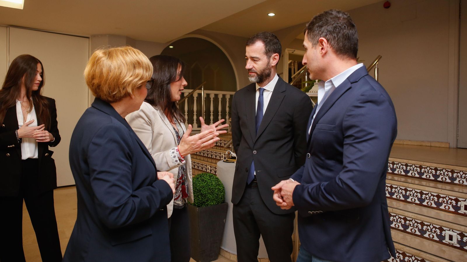 Fotos del Desayuno Coloquio de Europa Sur y el Propeller Club de Algeciras con Benito Núñez Quintanilla