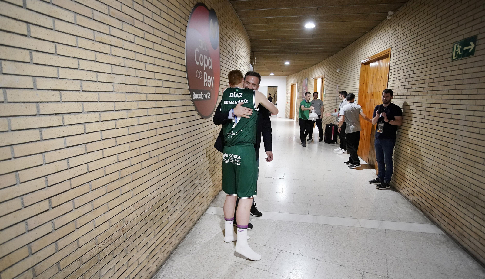 La plantilla del Unicaja celebra el pase a la final, en imágenes