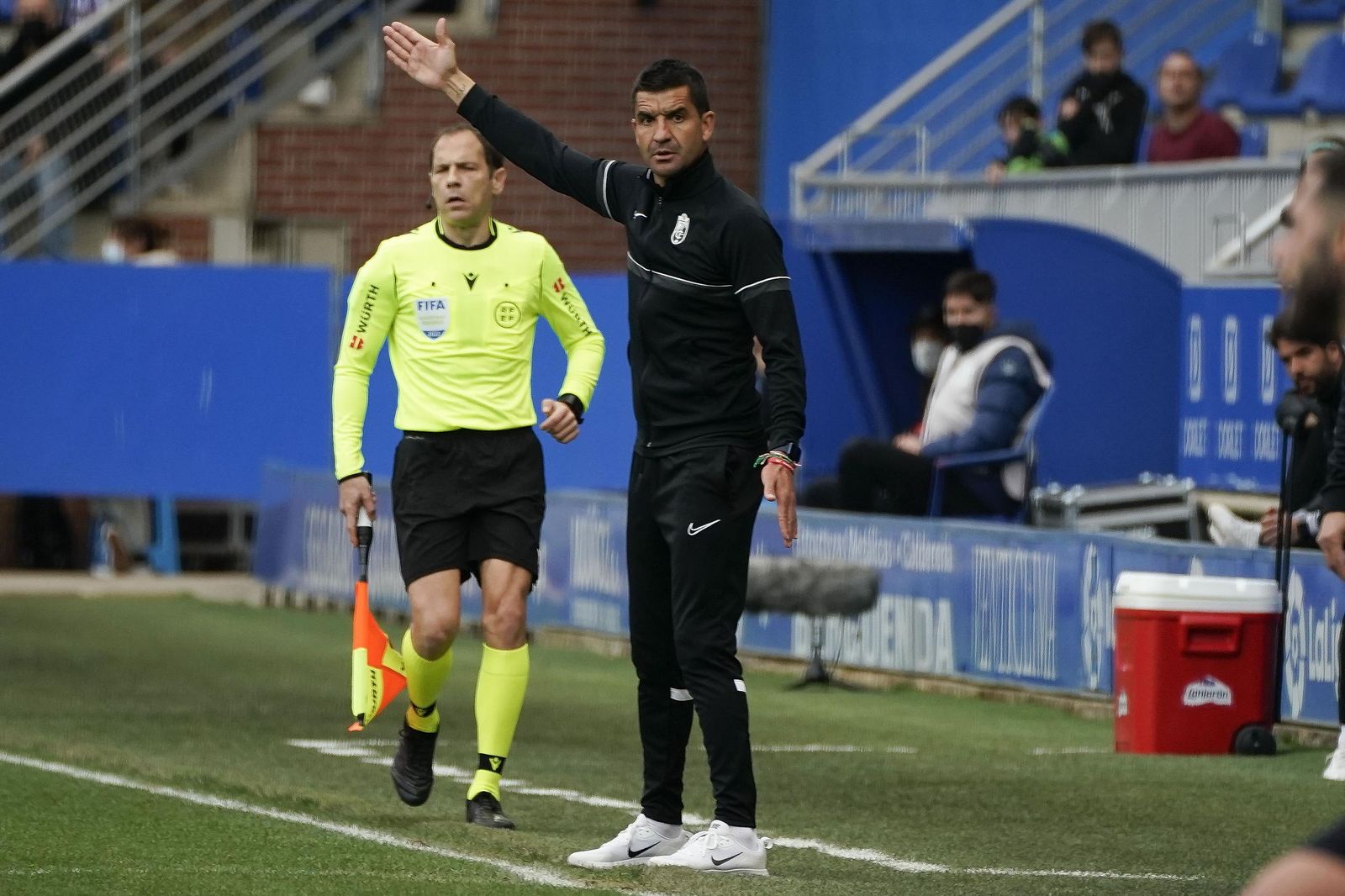 Rubén Torrecilla durante su etapa en el Granada CF.