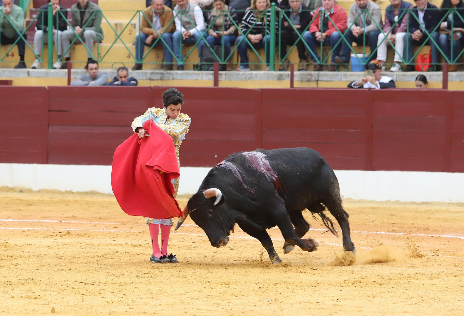 Imágenes de la novillada previa a la Semana Santa en la plaza de toros de La Línea