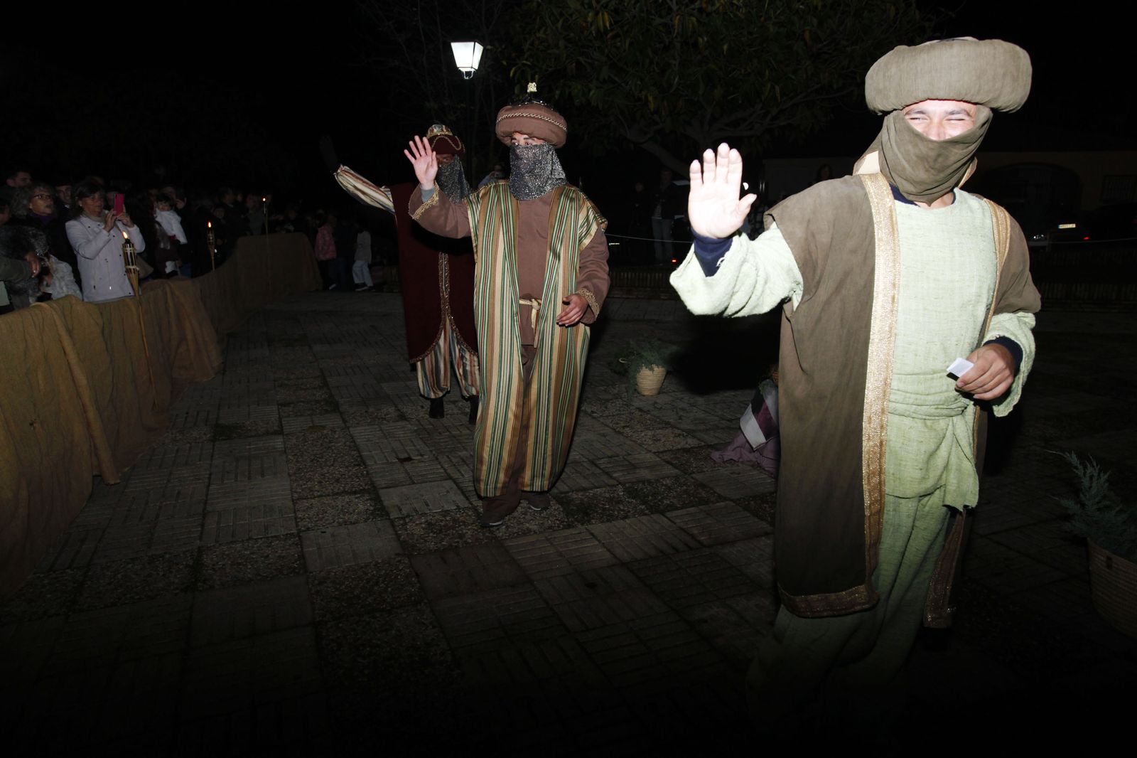 Las imágenes de los Reyes Magos recogiendo el oro en las Minas de Tharsis
