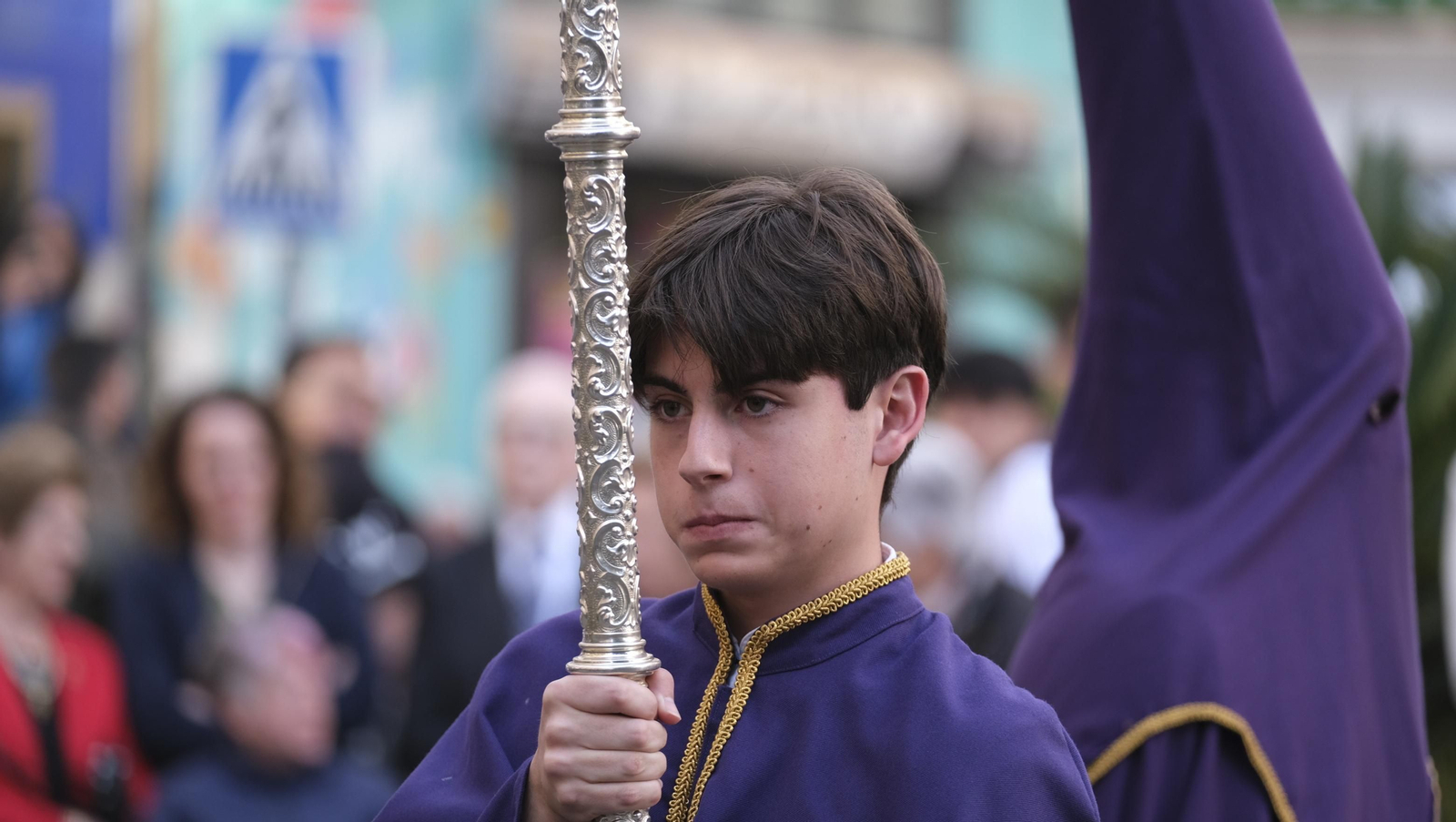 La procesión de Pasión en Almería, en imágenes