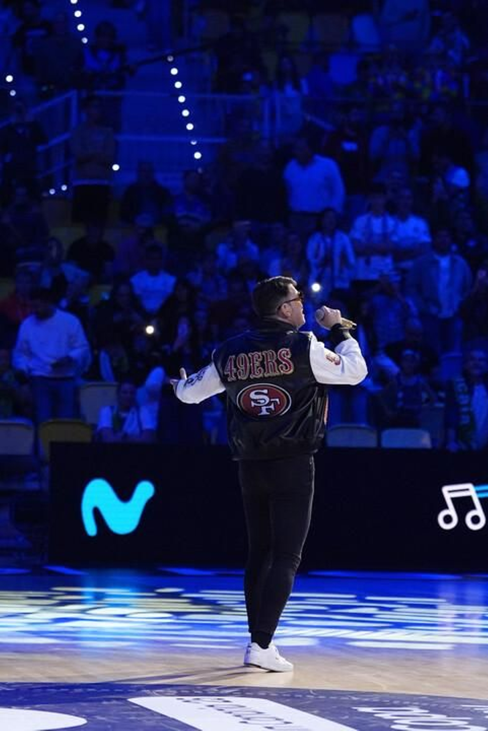 El concierto de Andy y Lucas en la Copa del Rey