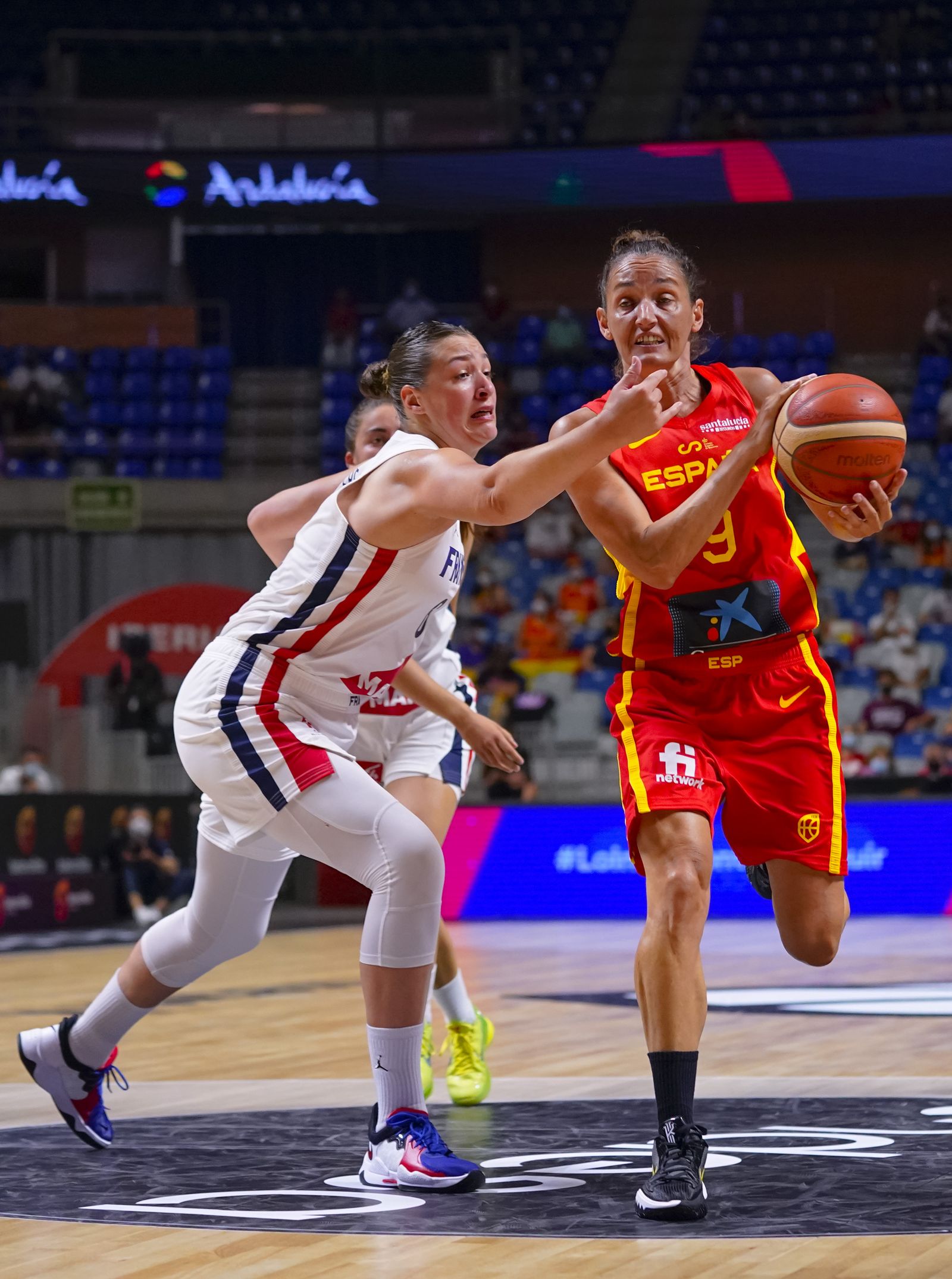 Las fotos del España-Francia femenino de Málaga