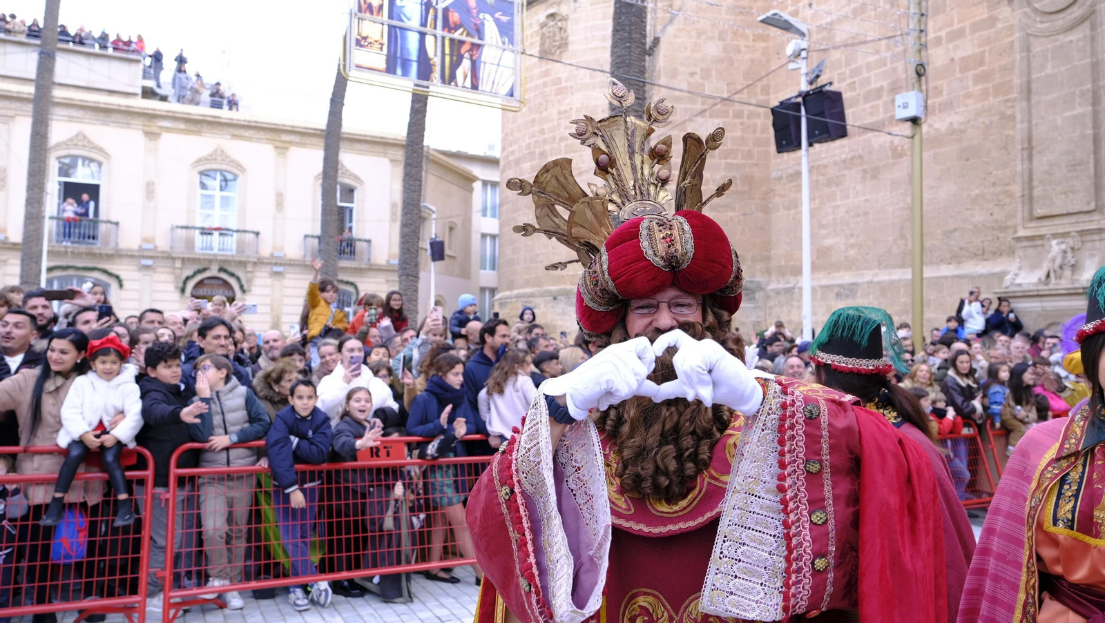 La Cabalgata de Reyes Magos de Almería, en imágenes