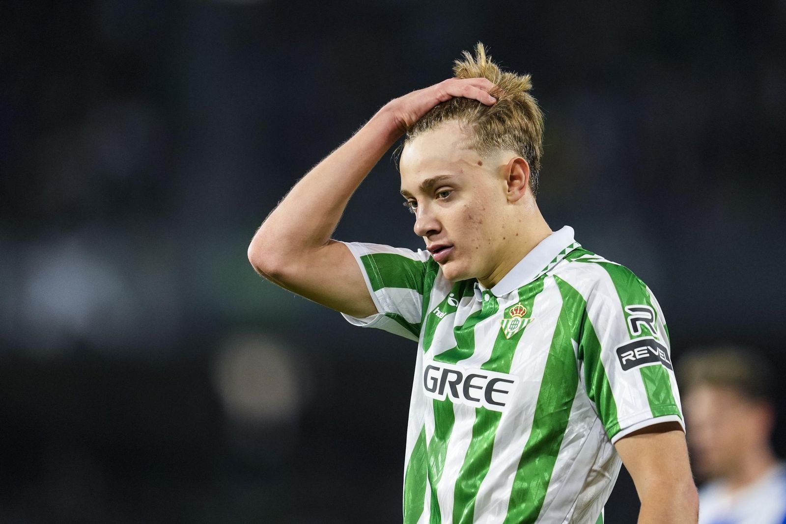 Jesús Rodríguez, en un encuentro con el Betis la pasada temporada.