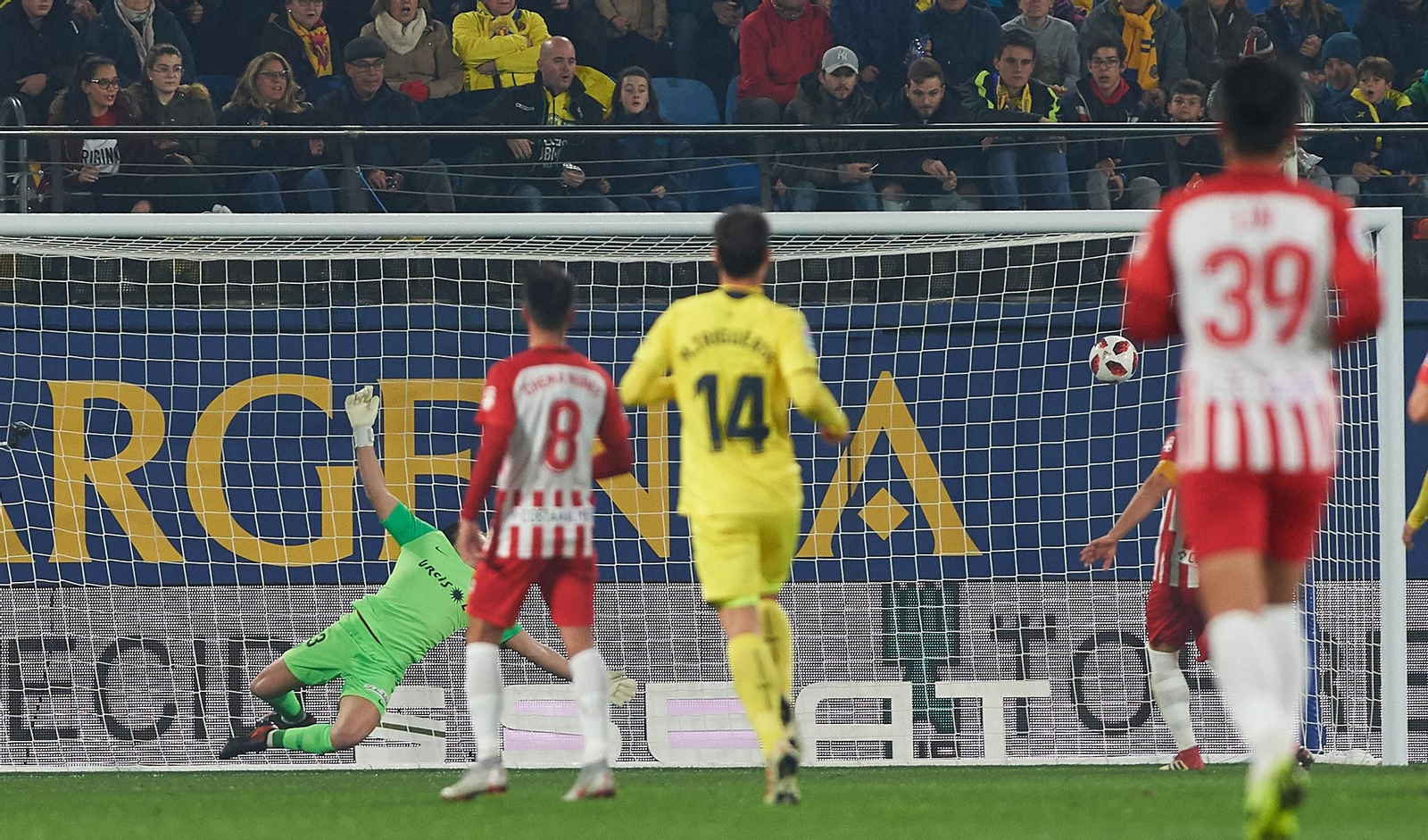 Villarrea-UD Almería, en imágenes