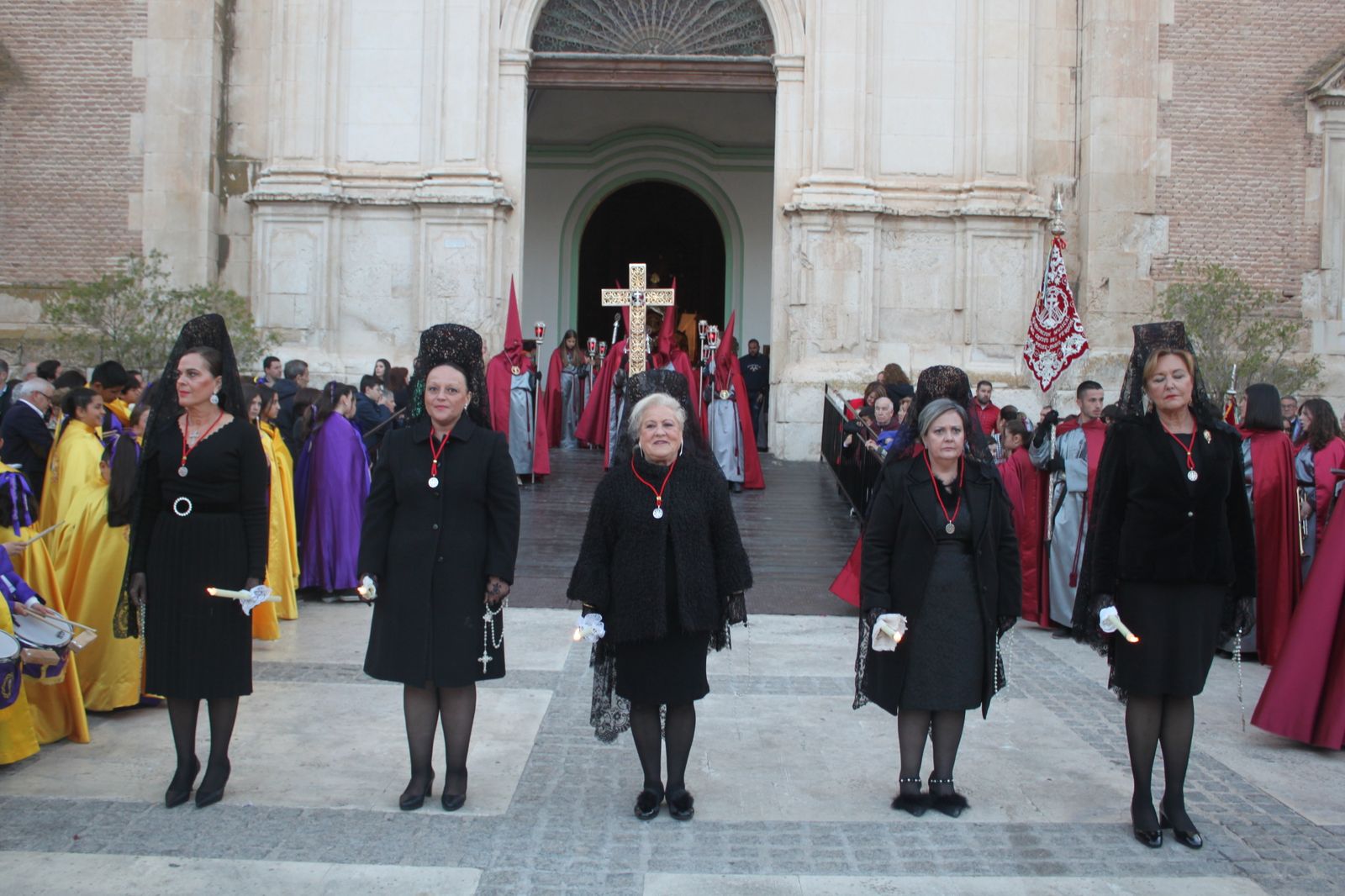 La procesión del Viernes Santo en Vélez-Rubio, en imágenes