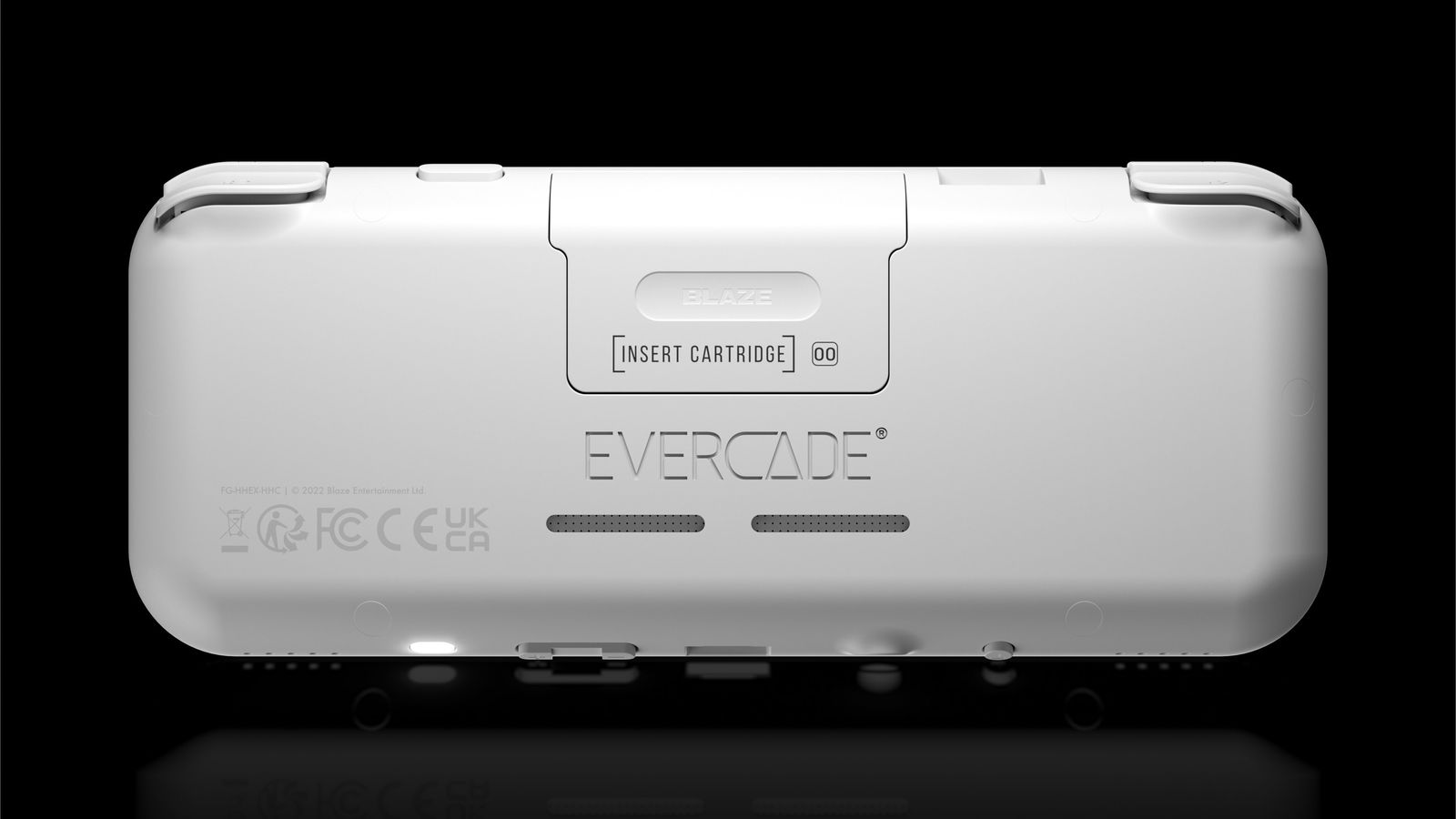 Imagen trasera de la consola.